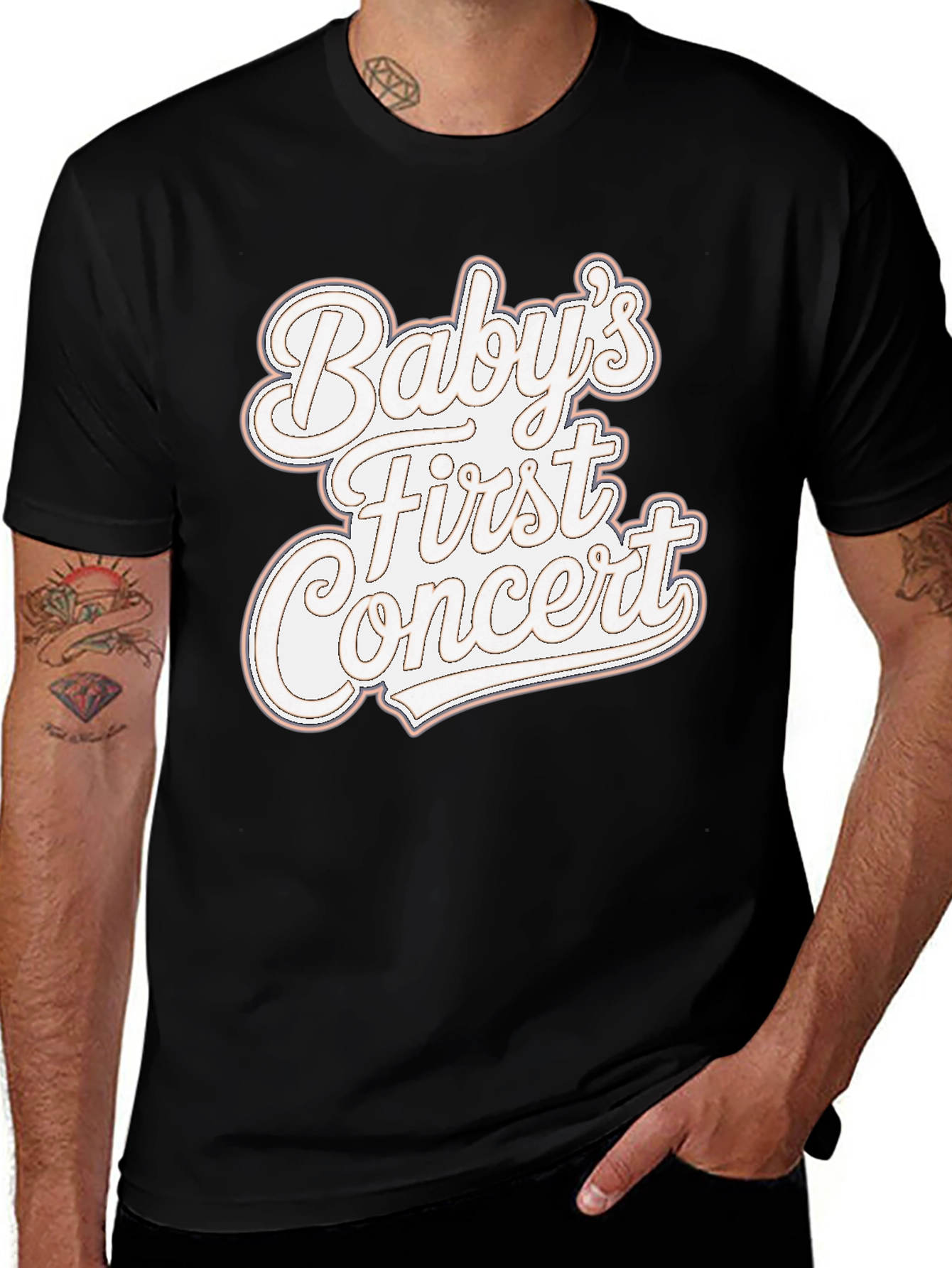 Babys First Concert T-Shirt - Cute Music Tee
