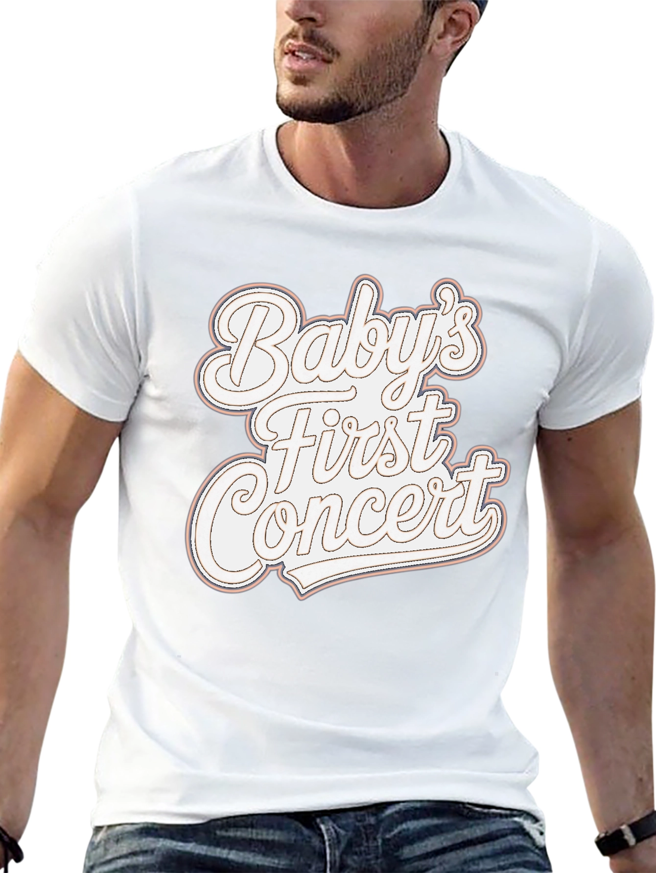 Babys First Concert T-Shirt - Cute Music Tee