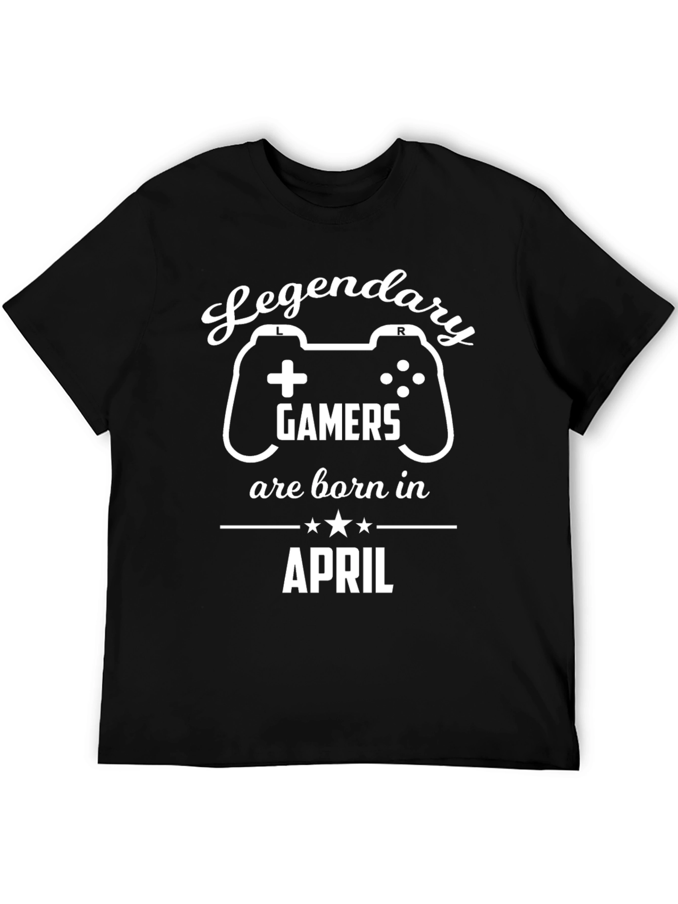Legendary Gamers Born in April T-Shirt