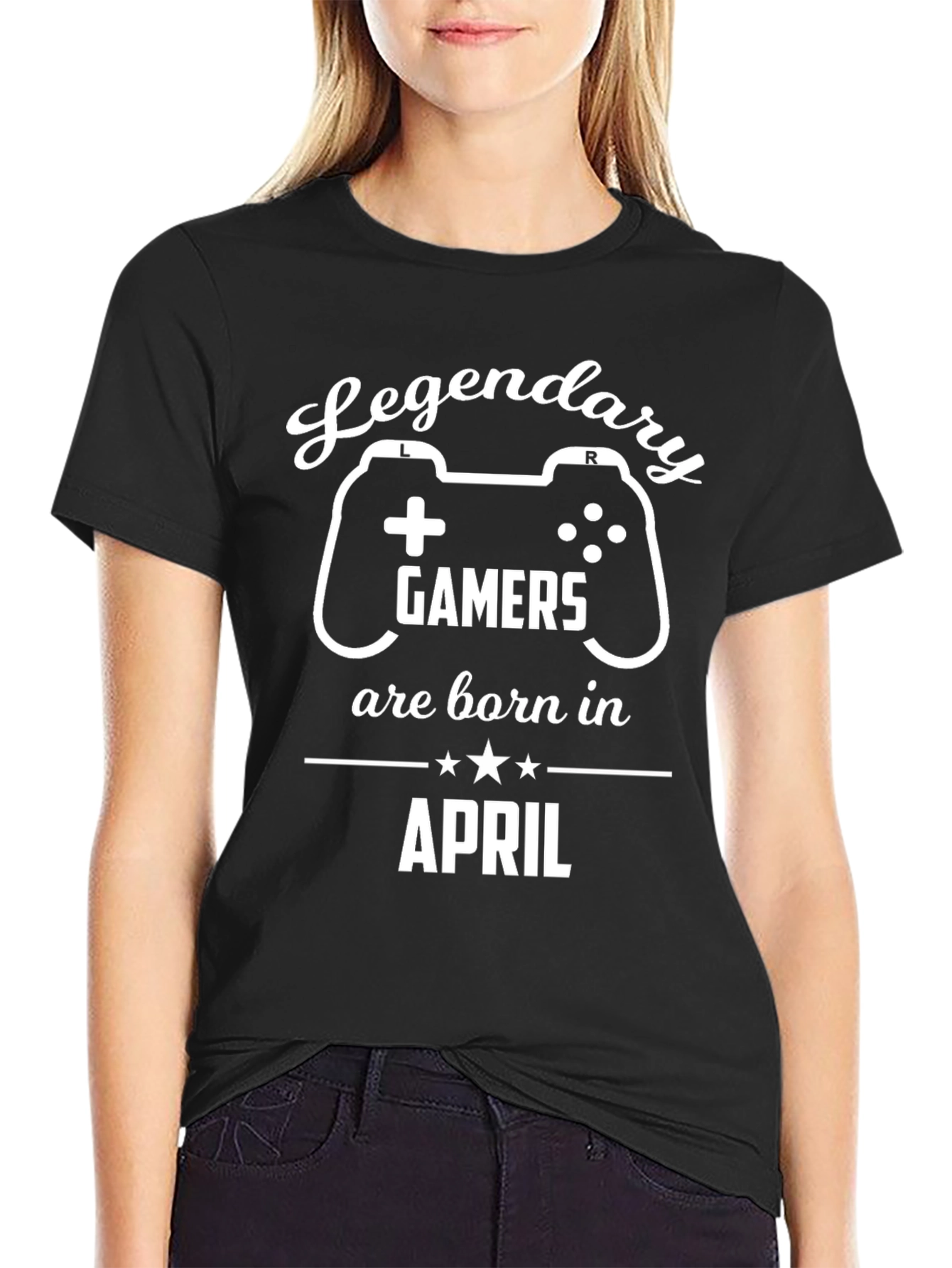 Legendary Gamers Born in April T-Shirt