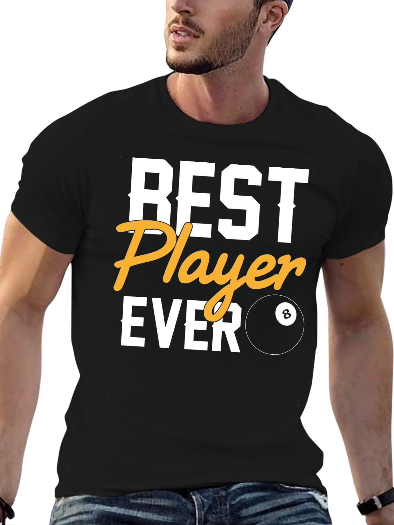 Best Player Ever Billiards T-Shirt