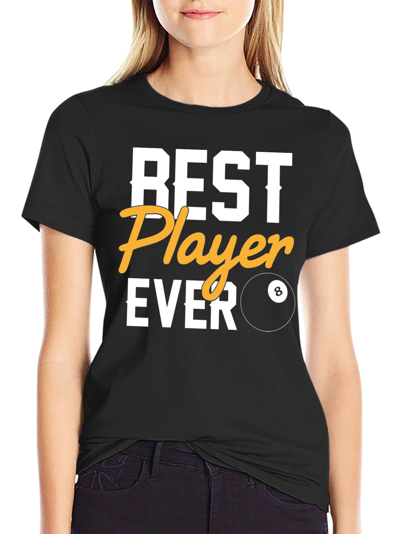 Best Player Ever Billiards T-Shirt