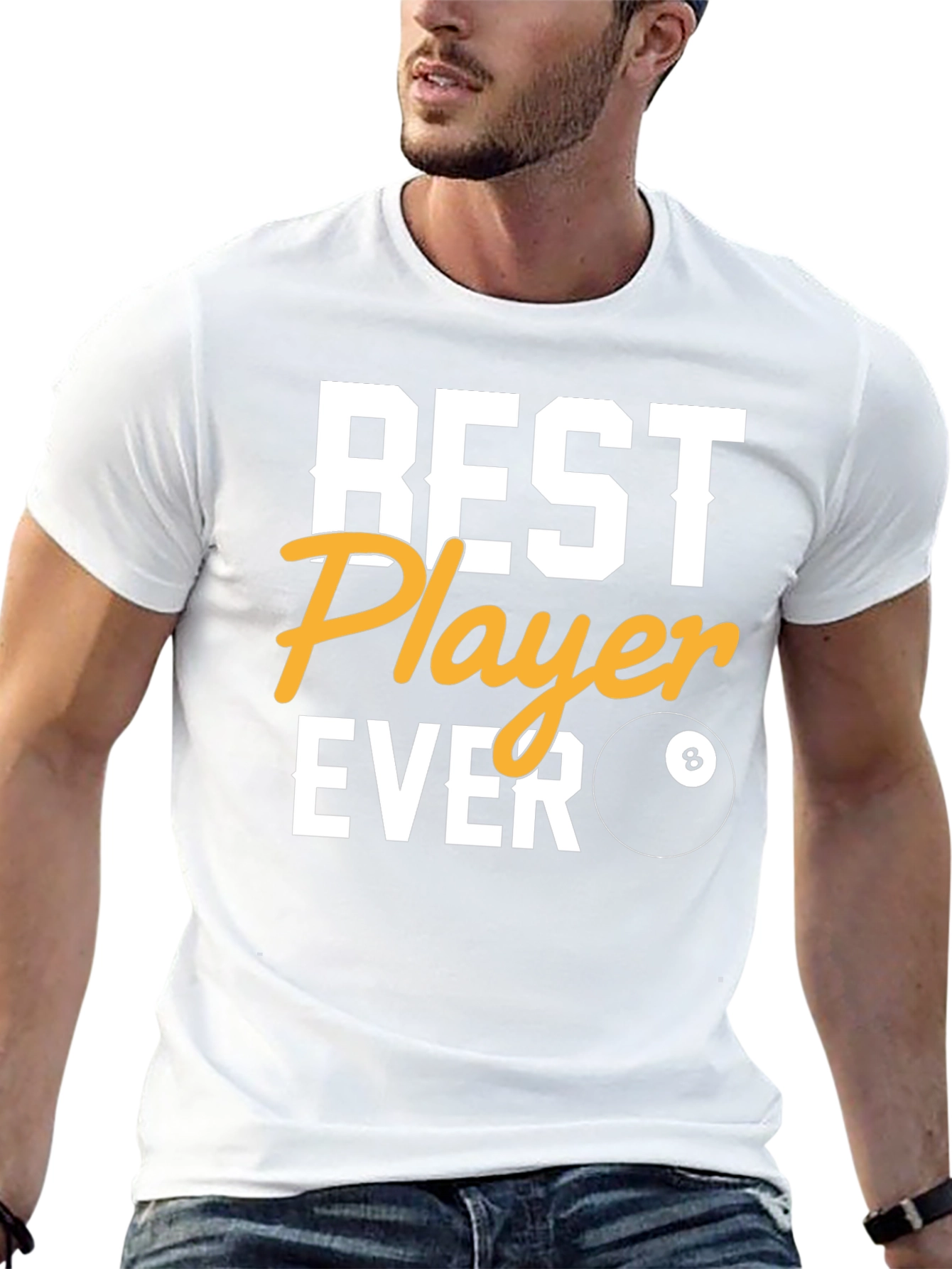 Best Player Ever Billiards T-Shirt