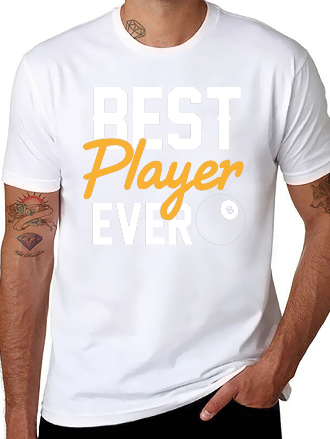 Best Player Ever Billiards T-Shirt