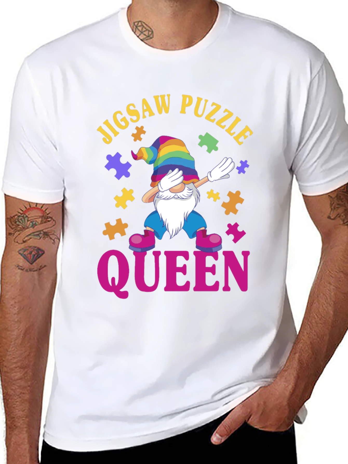 Jigsaw Puzzle Queen T-Shirt