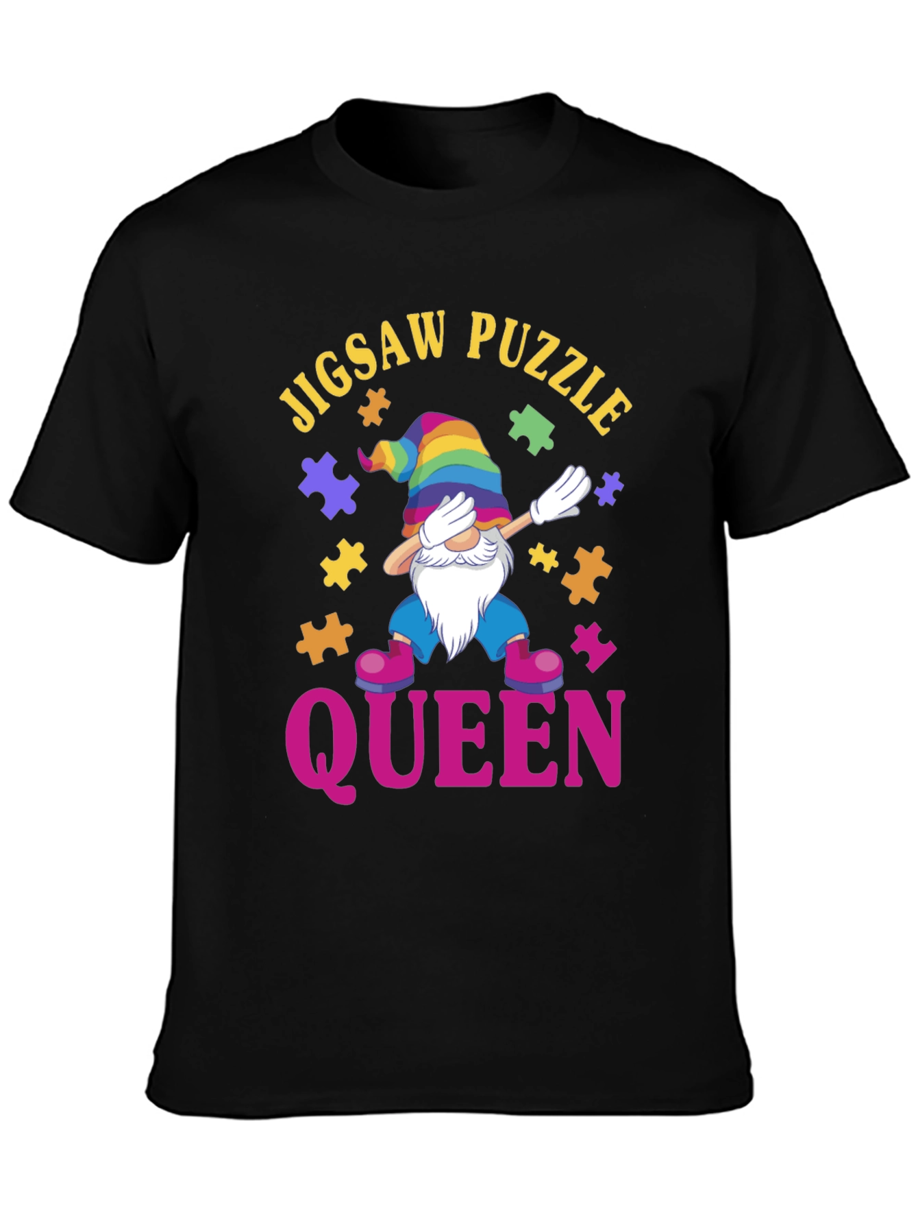 Jigsaw Puzzle Queen T-Shirt