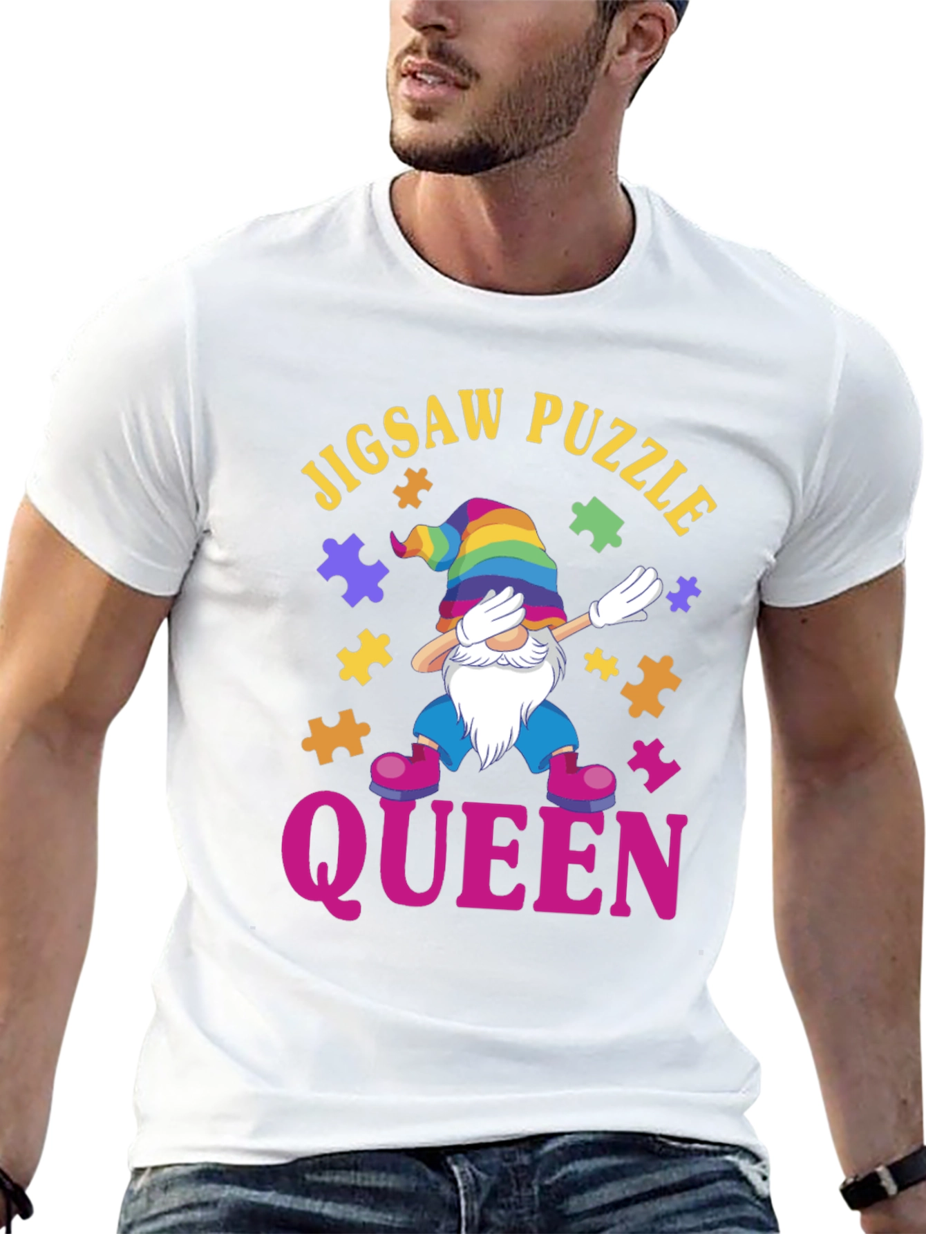 Jigsaw Puzzle Queen T-Shirt