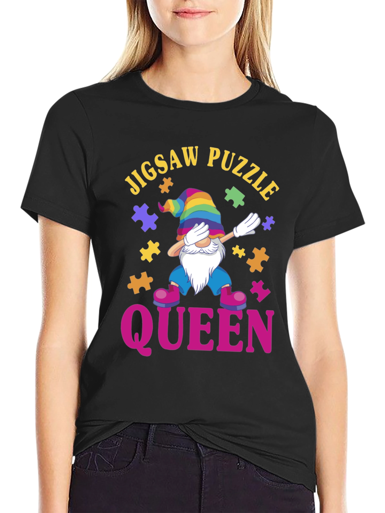 Jigsaw Puzzle Queen T-Shirt