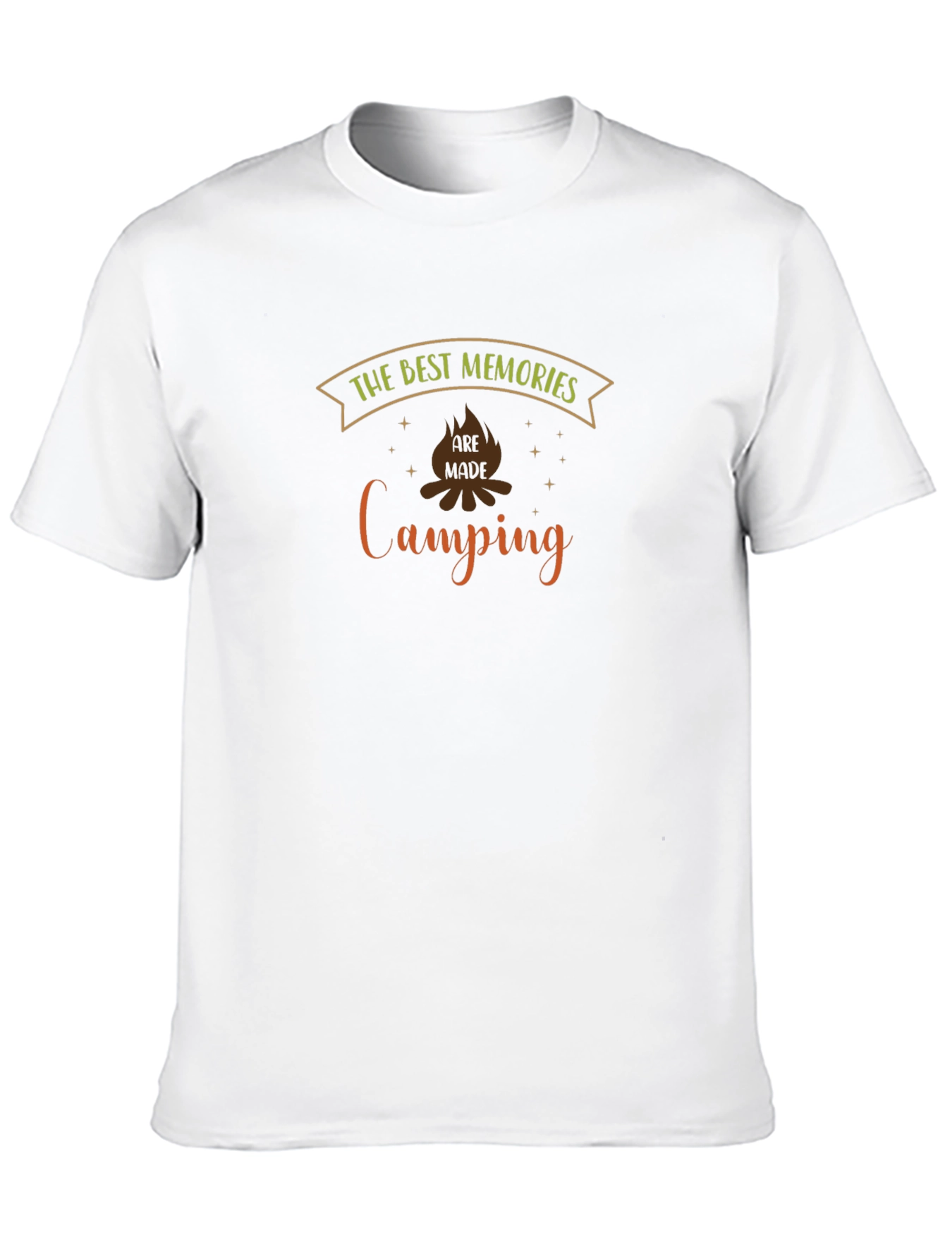 Camping Memories Black T-Shirt