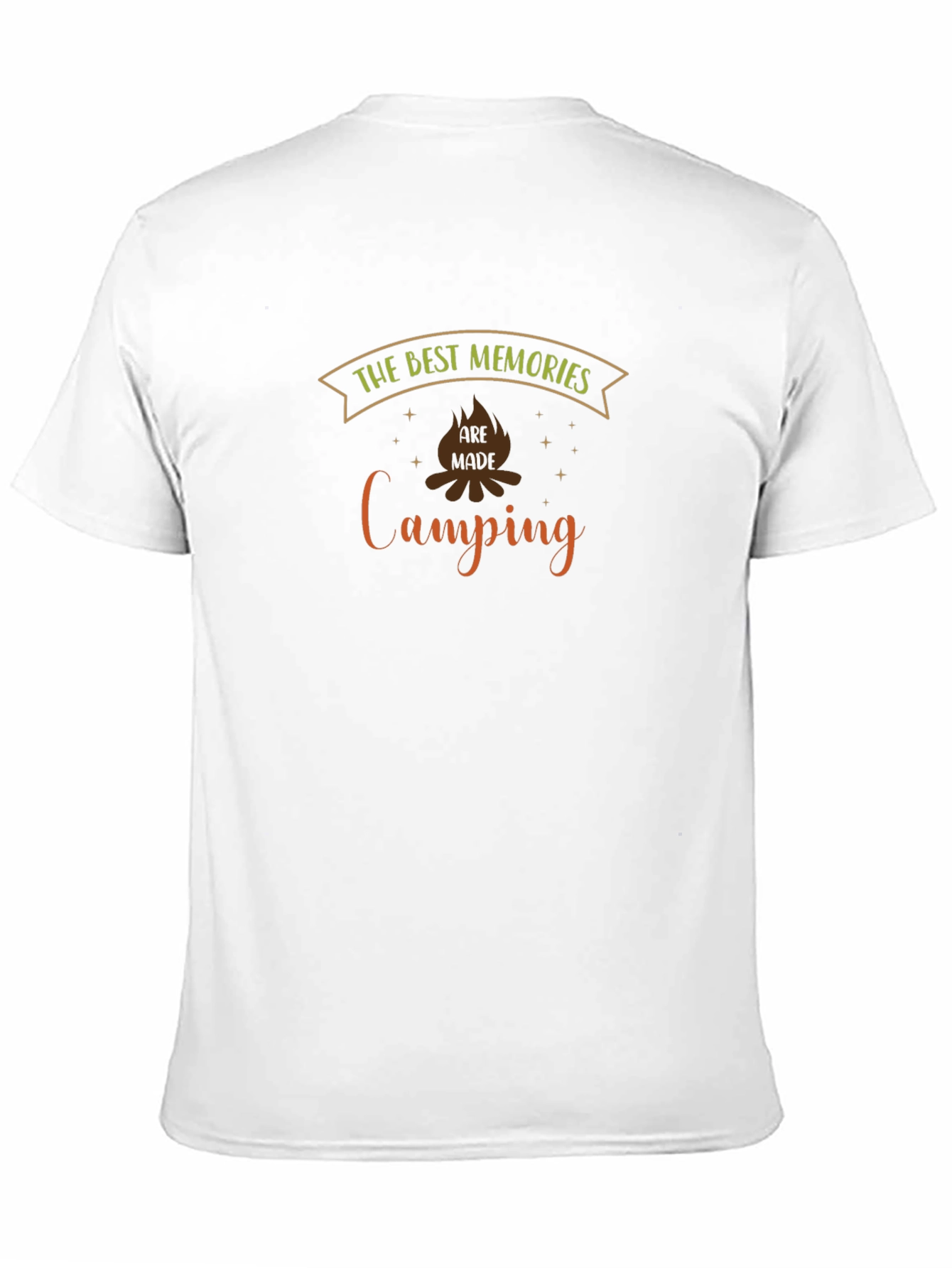 Camping Memories Black T-Shirt