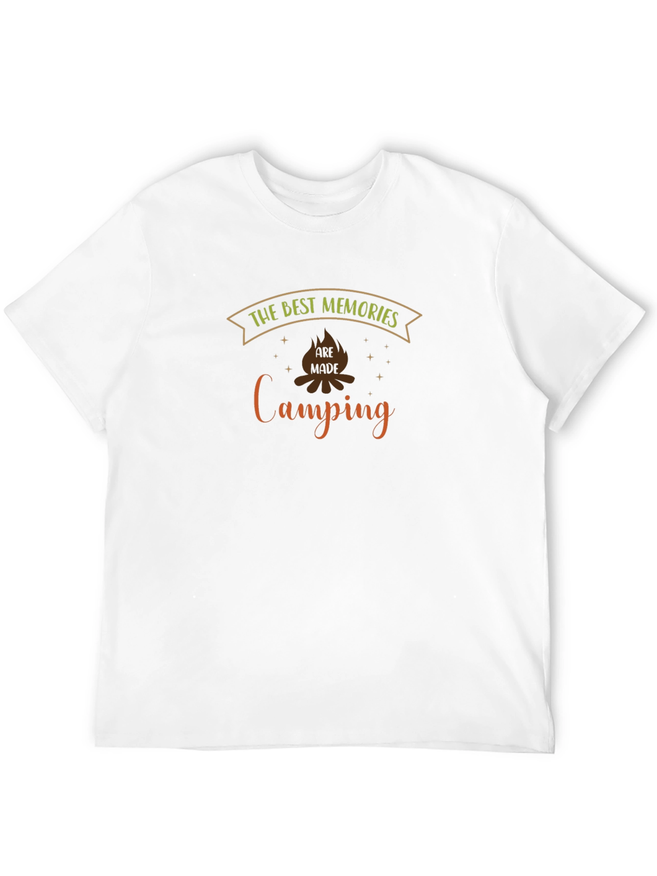Camping Memories Black T-Shirt