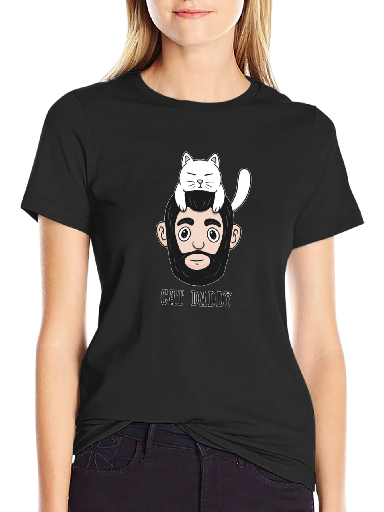 Cat Daddy Graphic T-Shirt - Mens Casual Wear