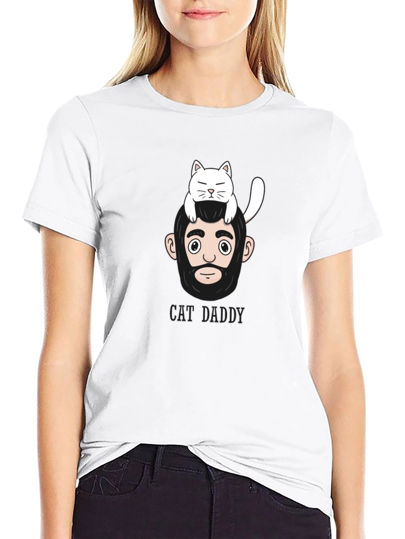 Cat Daddy Graphic T-Shirt - Mens Casual Wear