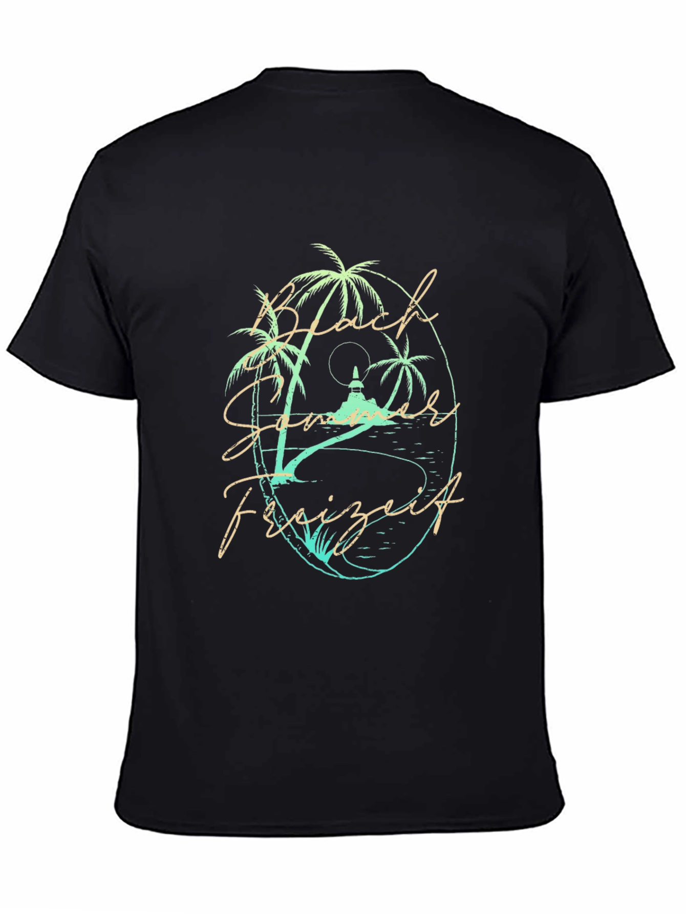 Tropical Beach Summer Leisure T-Shirt
