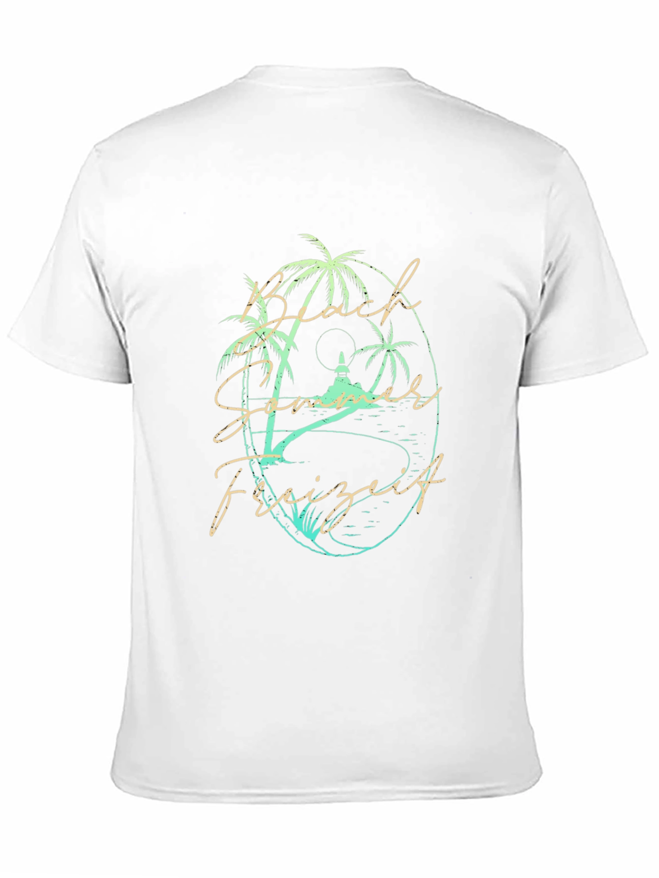 Tropical Beach Summer Leisure T-Shirt