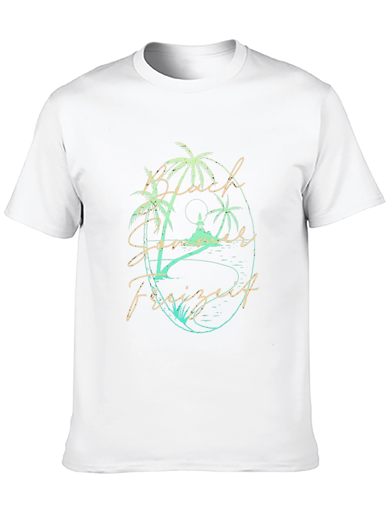 Tropical Beach Summer Leisure T-Shirt