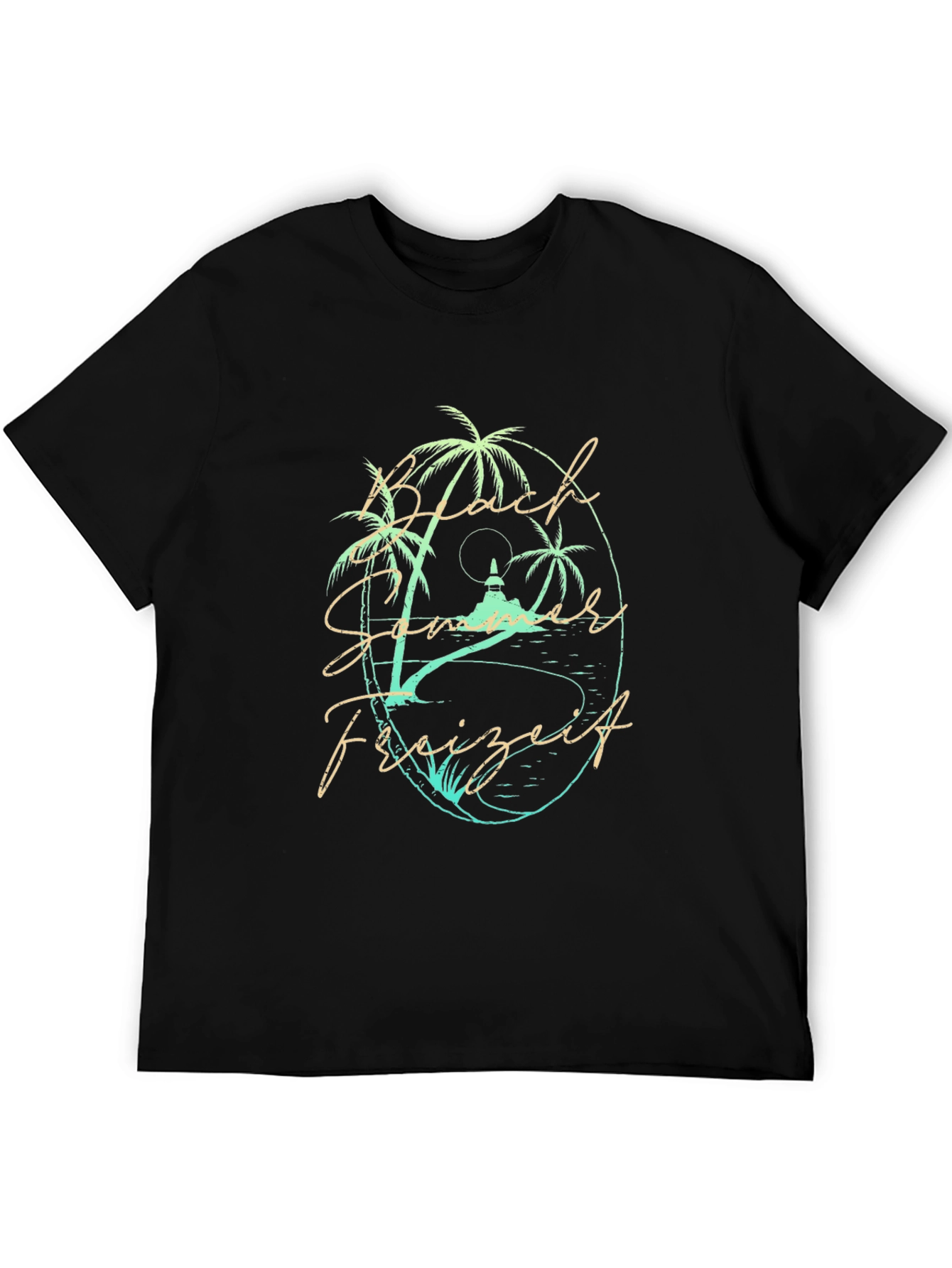 Tropical Beach Summer Leisure T-Shirt