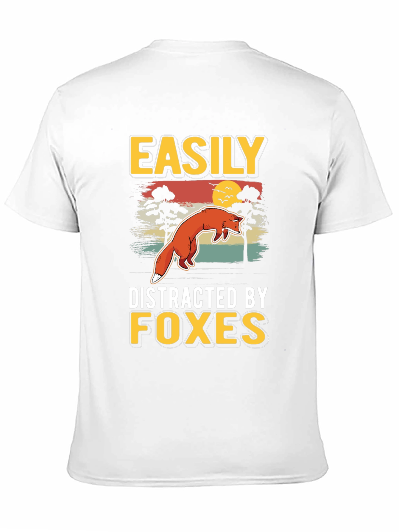 Easily Distracted By Foxes T-Shirt