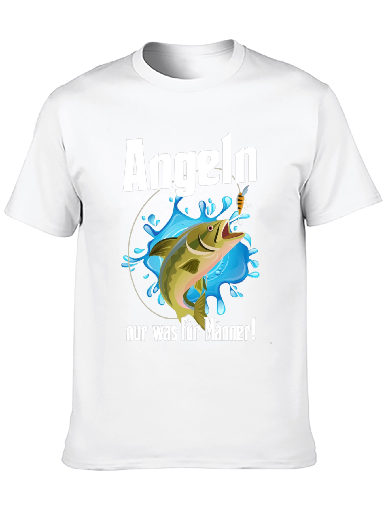 Angeln Nur Was Fur Manner Fishing T-Shirt
