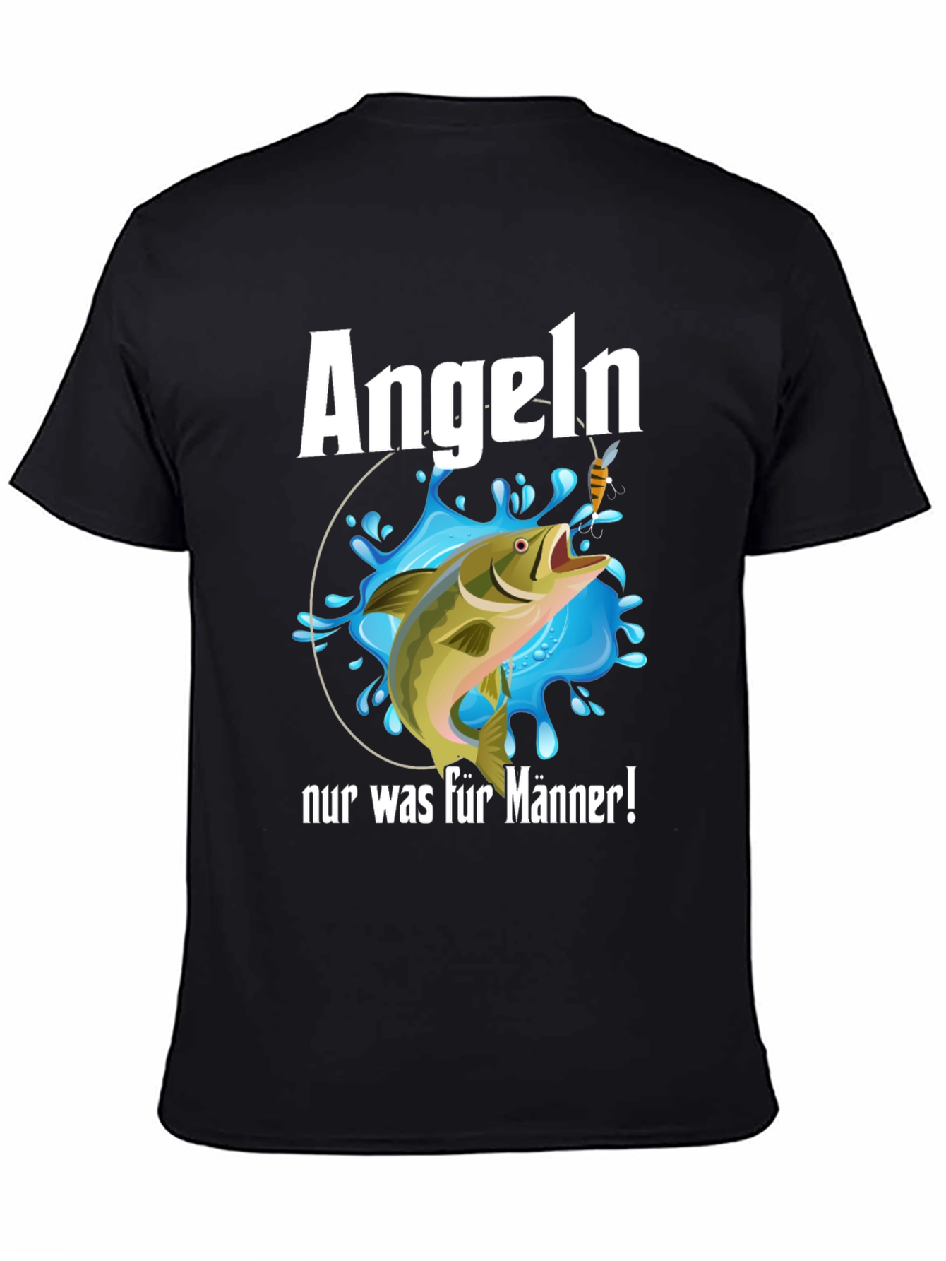 Angeln Nur Was Fur Manner Fishing T-Shirt