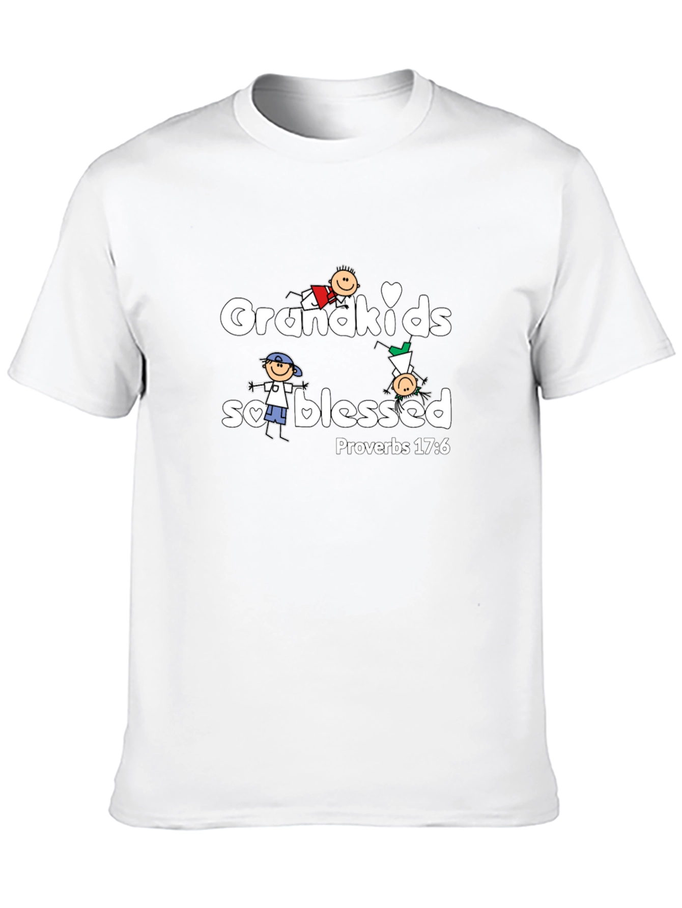 Grandkids So Blessed T-Shirt Proverbs 17:6