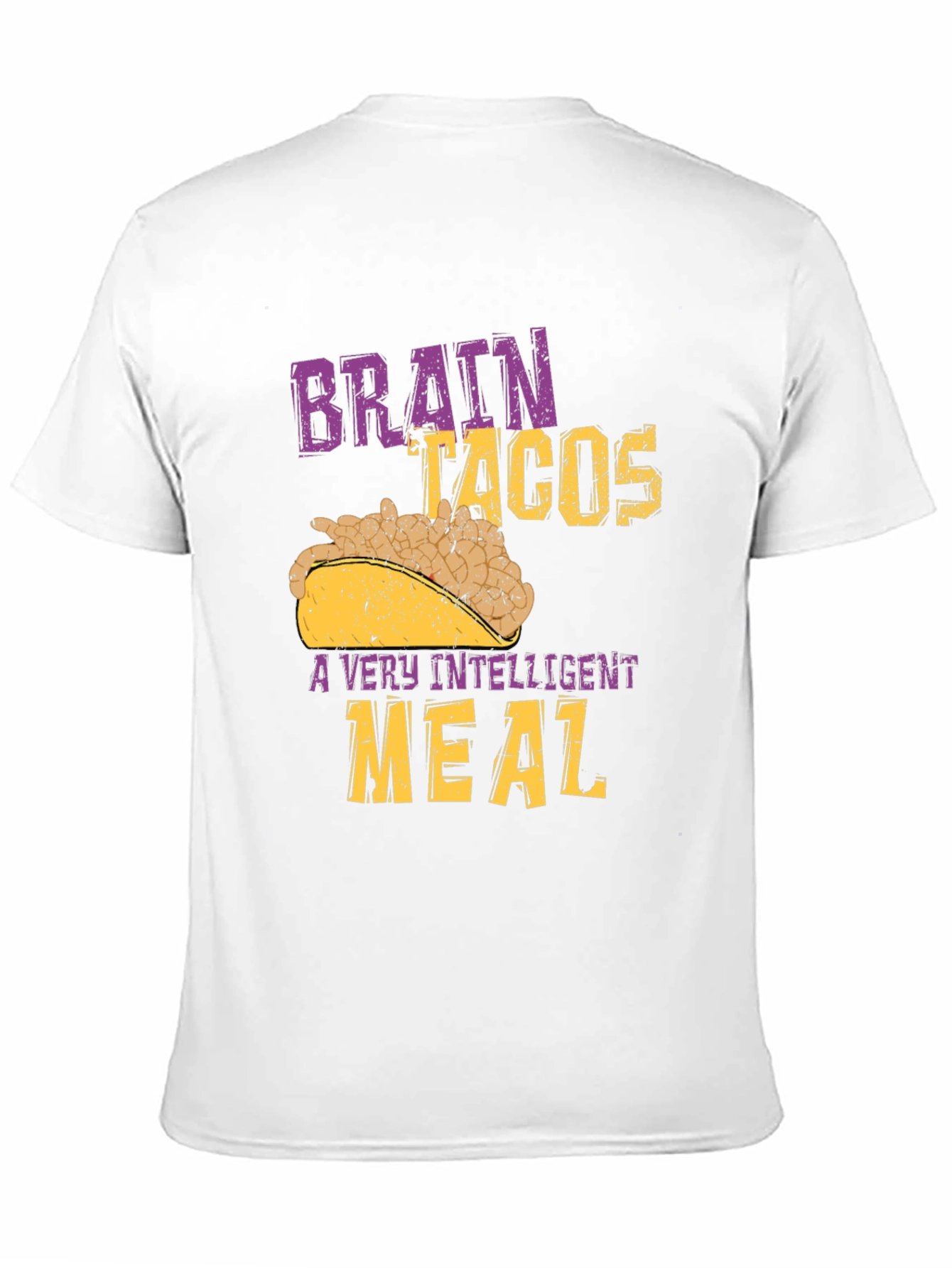 Brain Tacos T-Shirt - Intelligent Meal