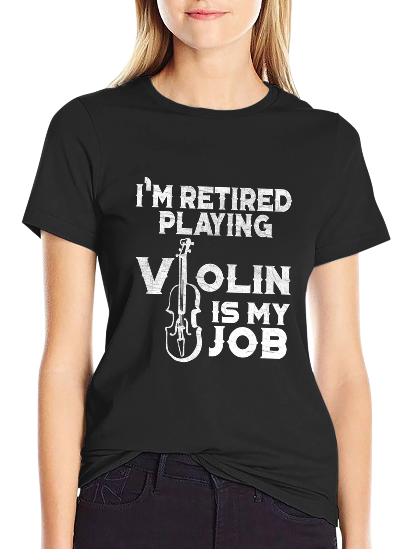 Retired Violin Player T-Shirt