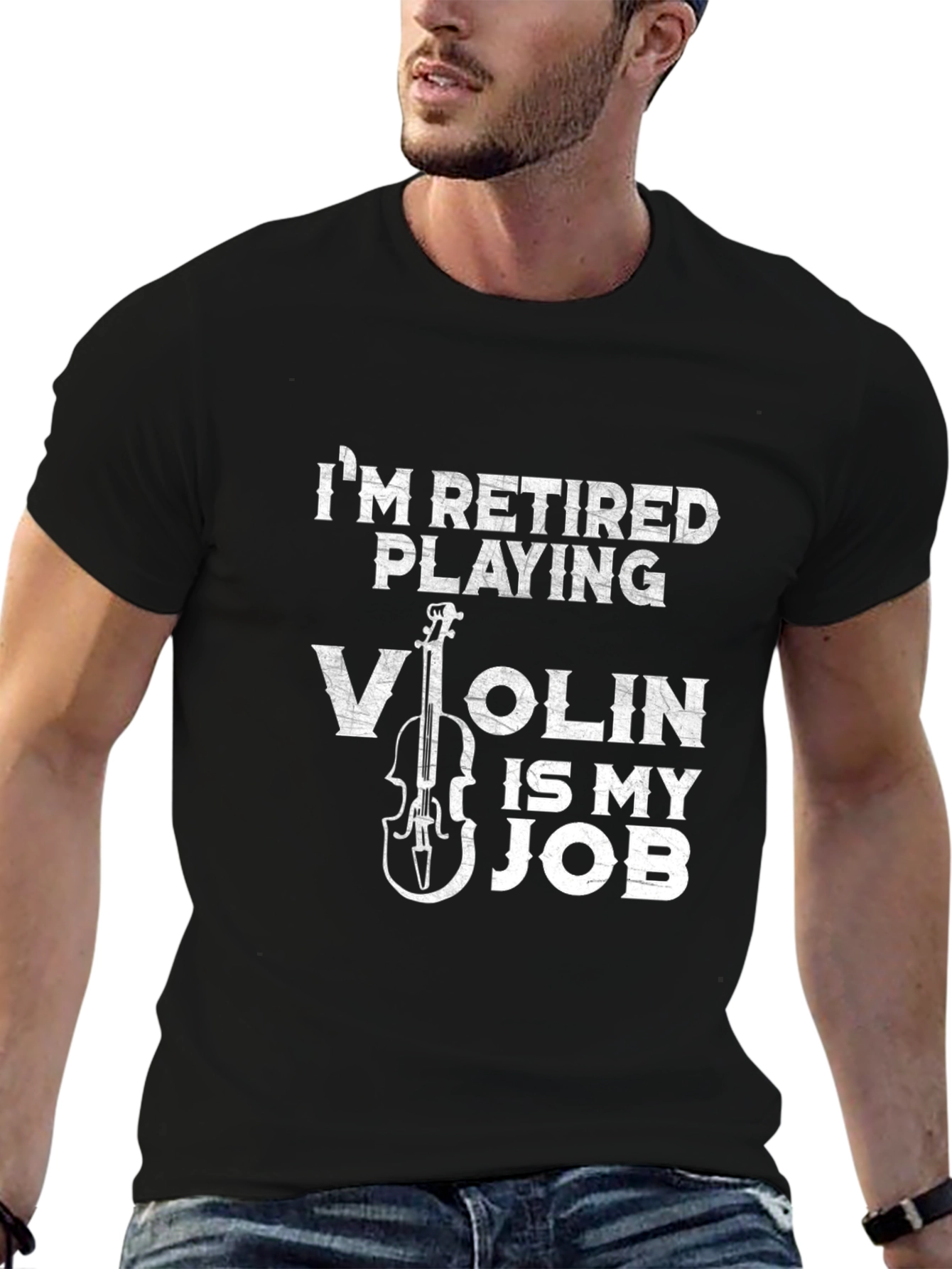 Retired Violin Player T-Shirt