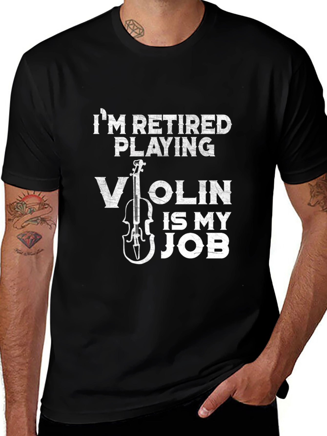 Retired Violin Player T-Shirt