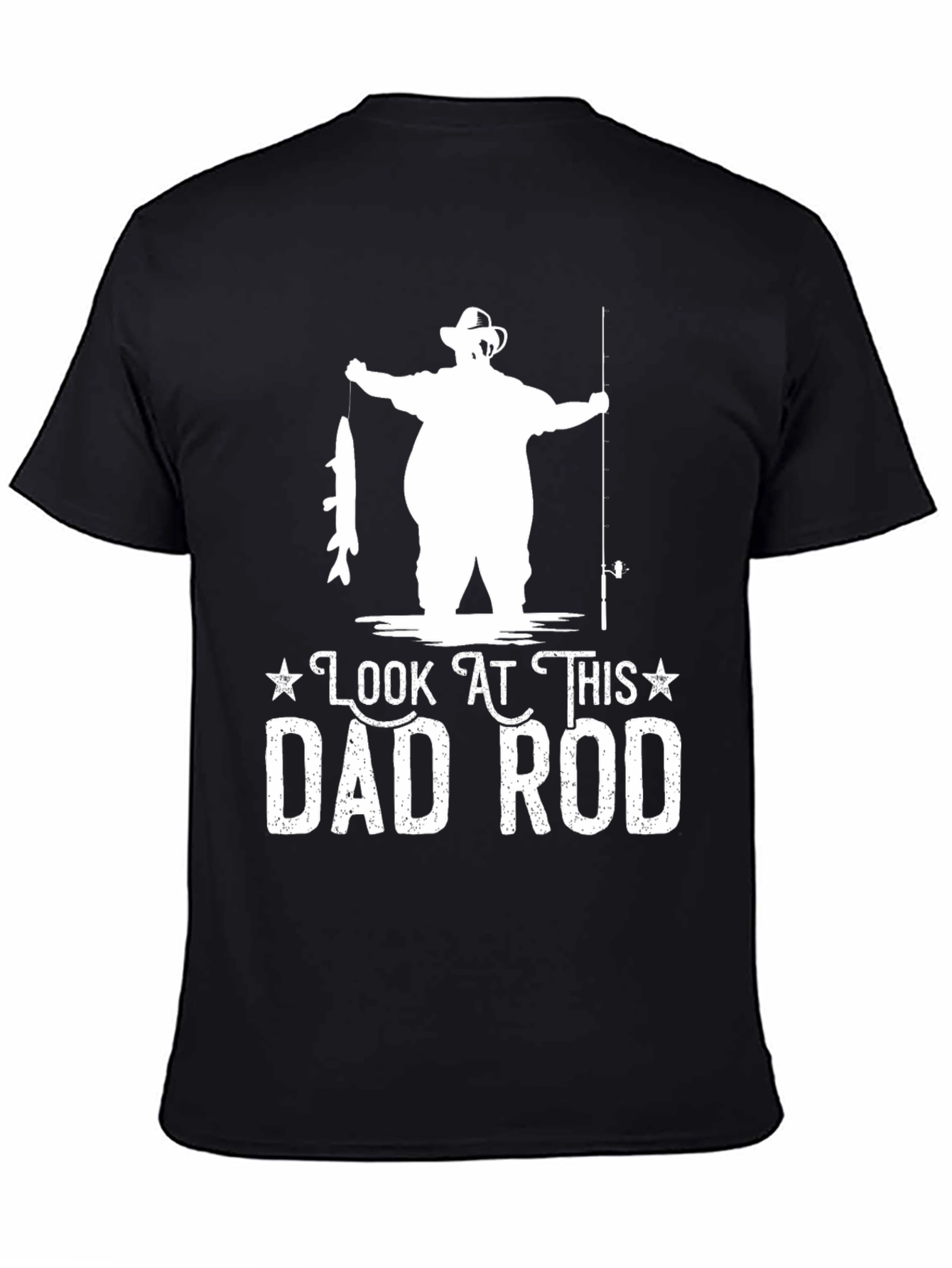 Look At This Dad Rod Fishing T-Shirt
