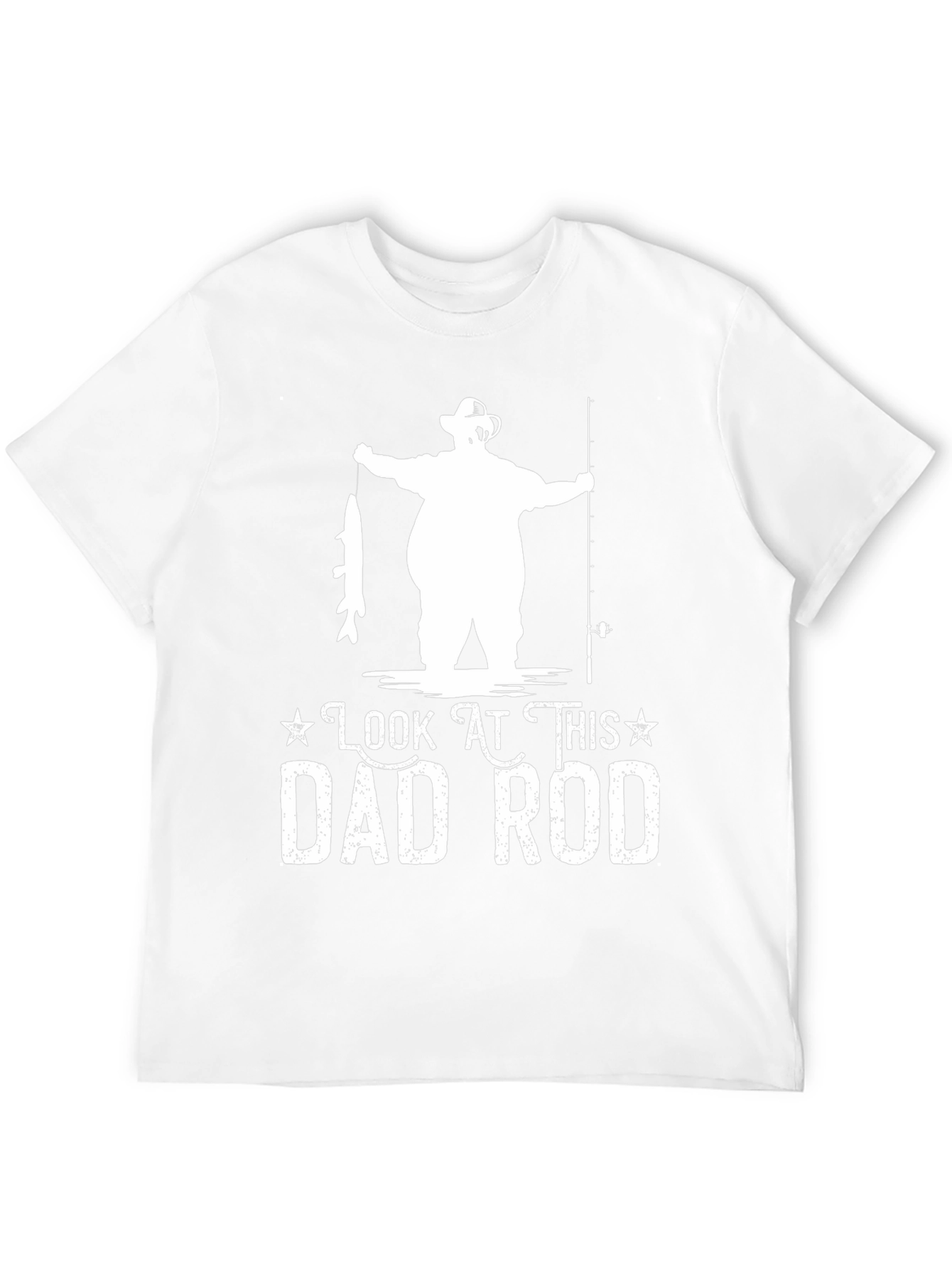 Look At This Dad Rod Fishing T-Shirt