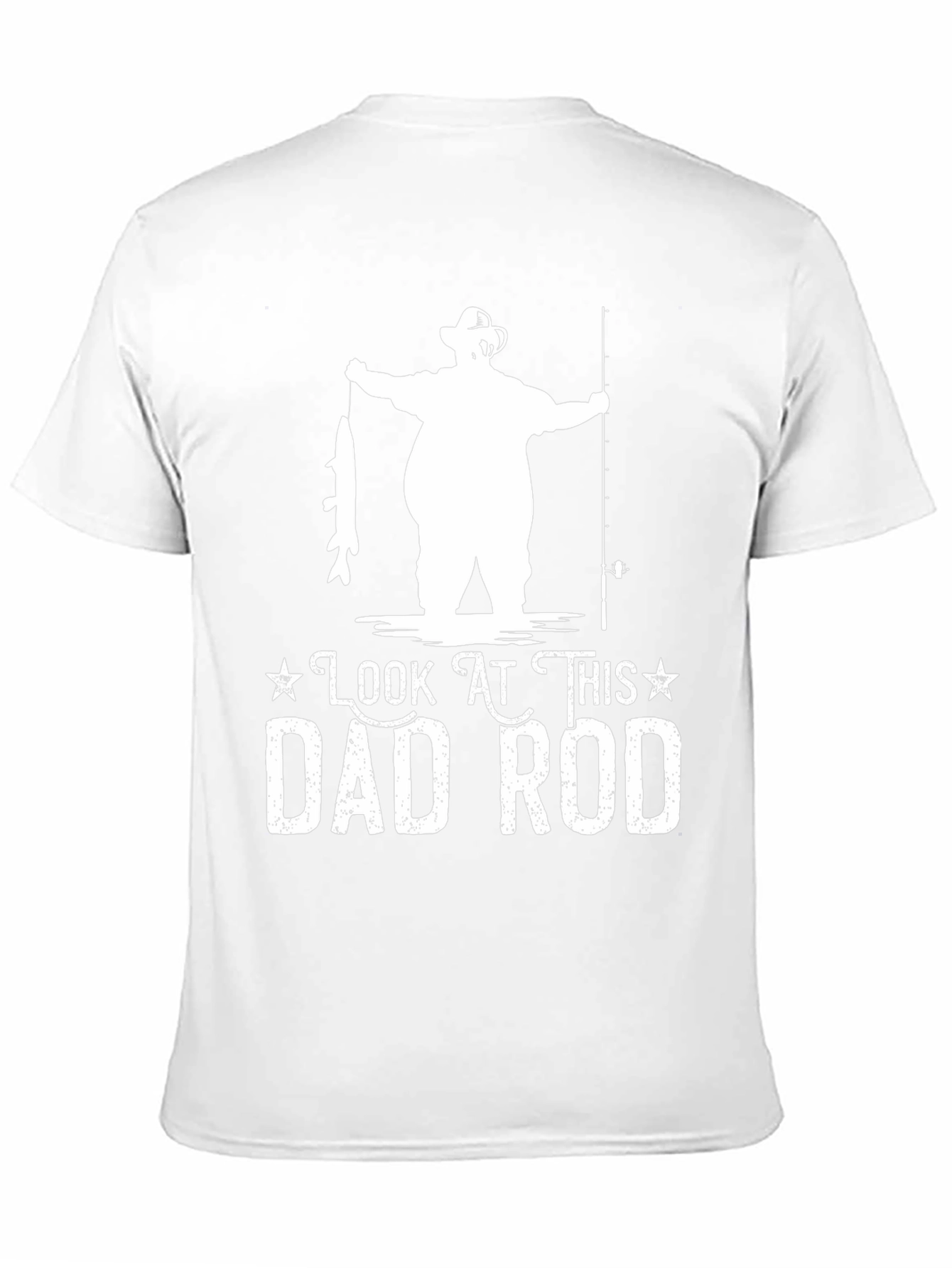 Look At This Dad Rod Fishing T-Shirt