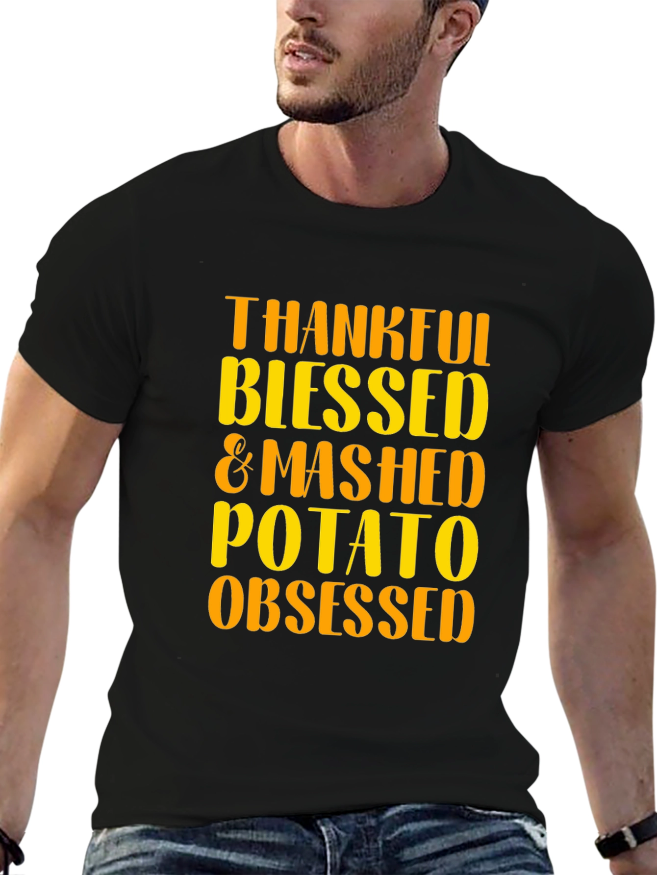 Thanksgiving Mashed Potato Obsessed T-Shirt