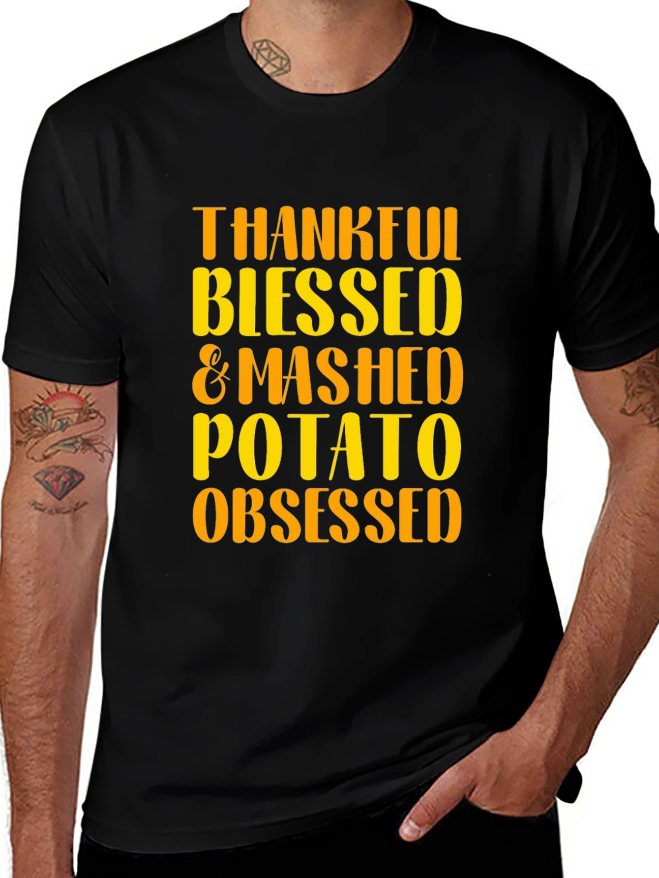 Thanksgiving Mashed Potato Obsessed T-Shirt