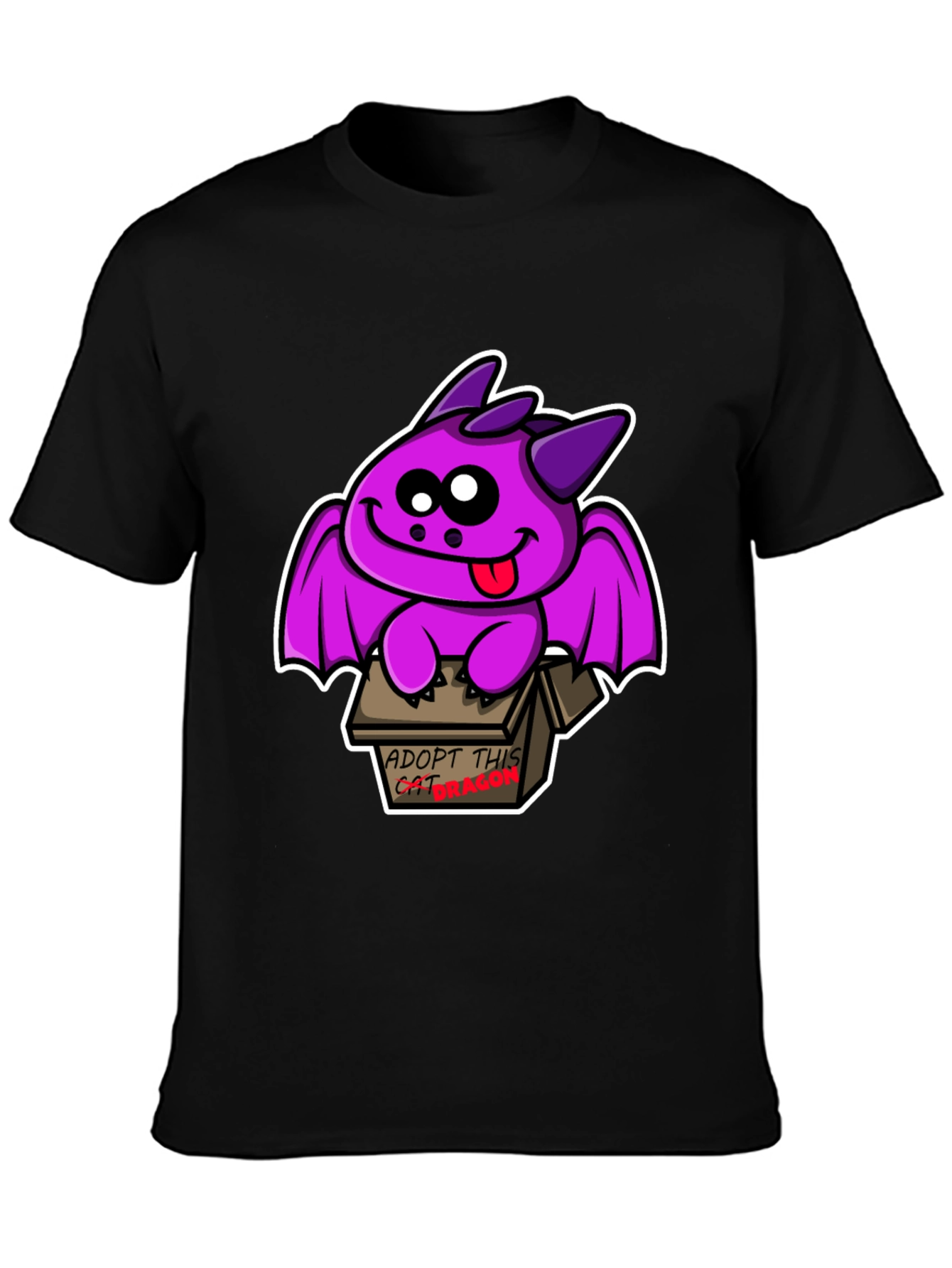Adopt This Dragon Funny Graphic T-Shirt