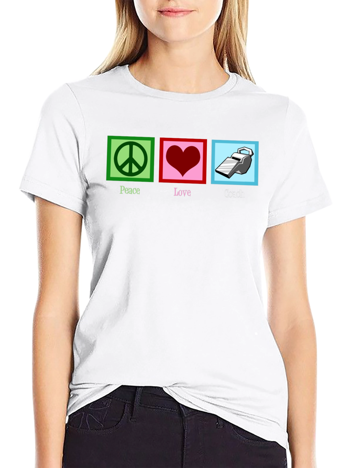 Peace Love Coach T-Shirt