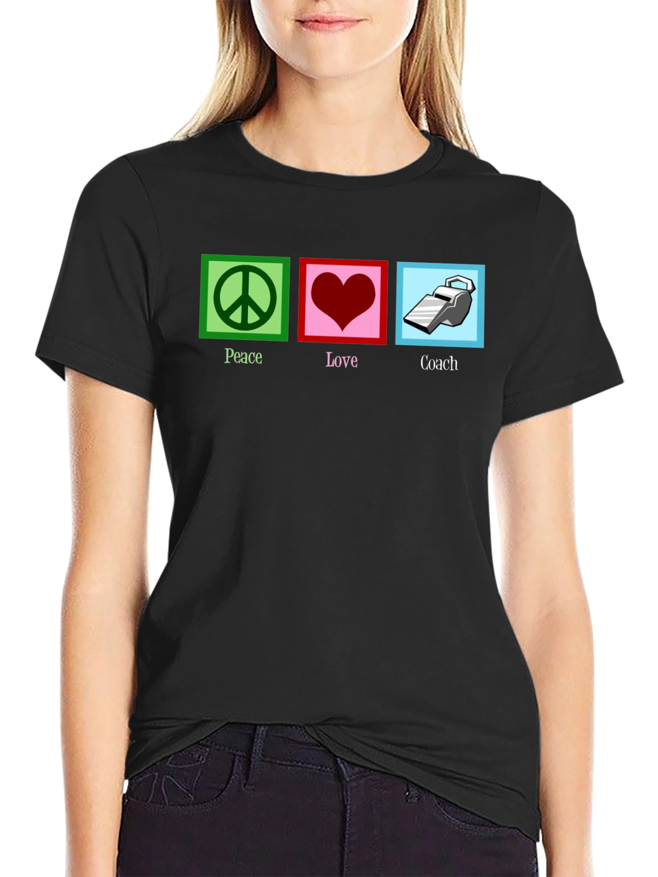 Peace Love Coach T-Shirt