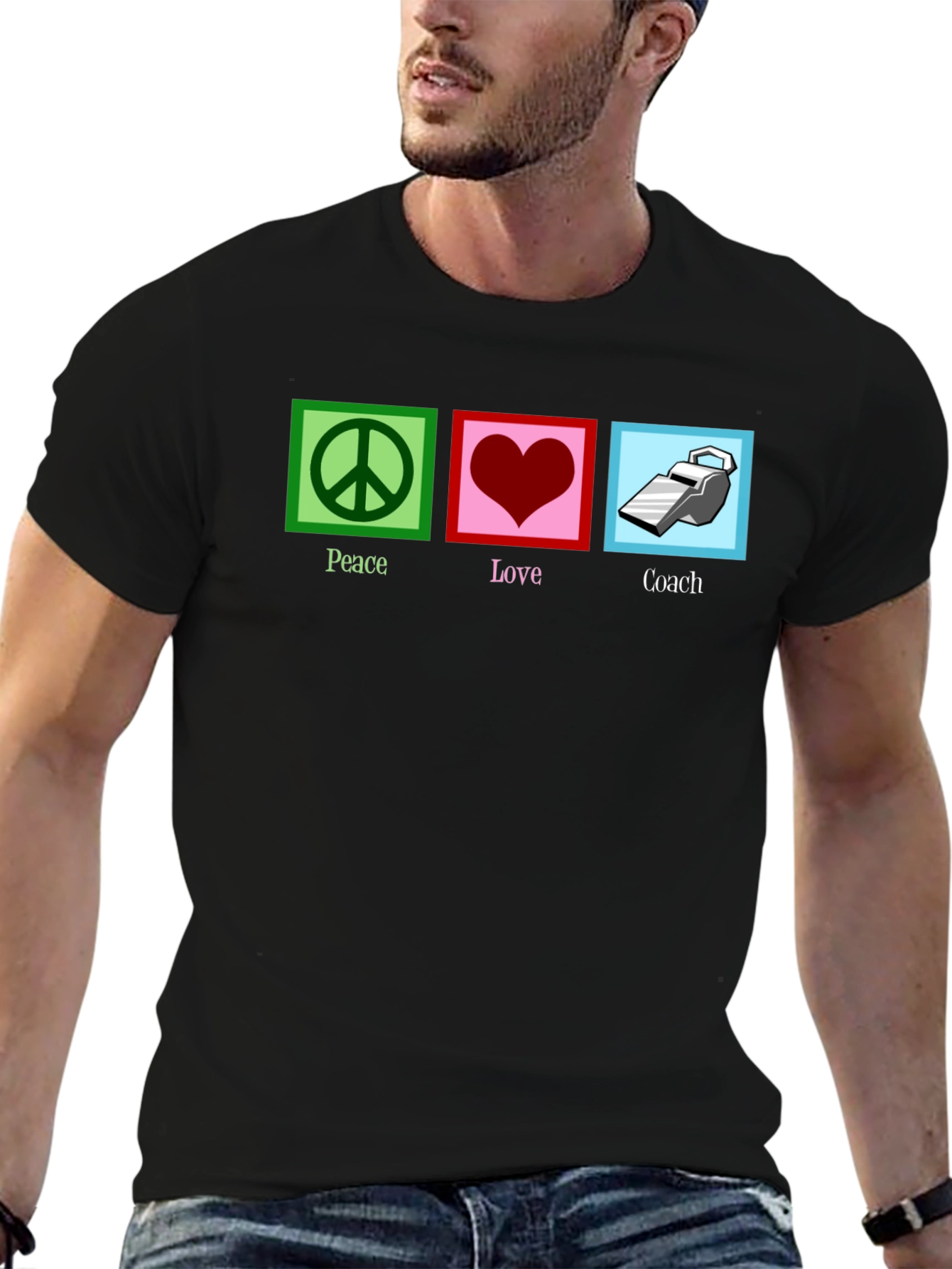 Peace Love Coach T-Shirt