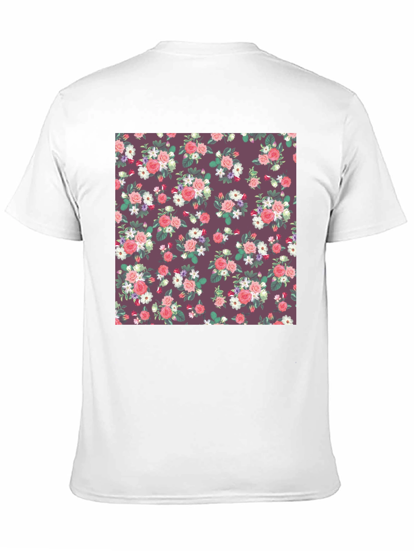 Floral Print T-Shirt - Stylish and Comfortable