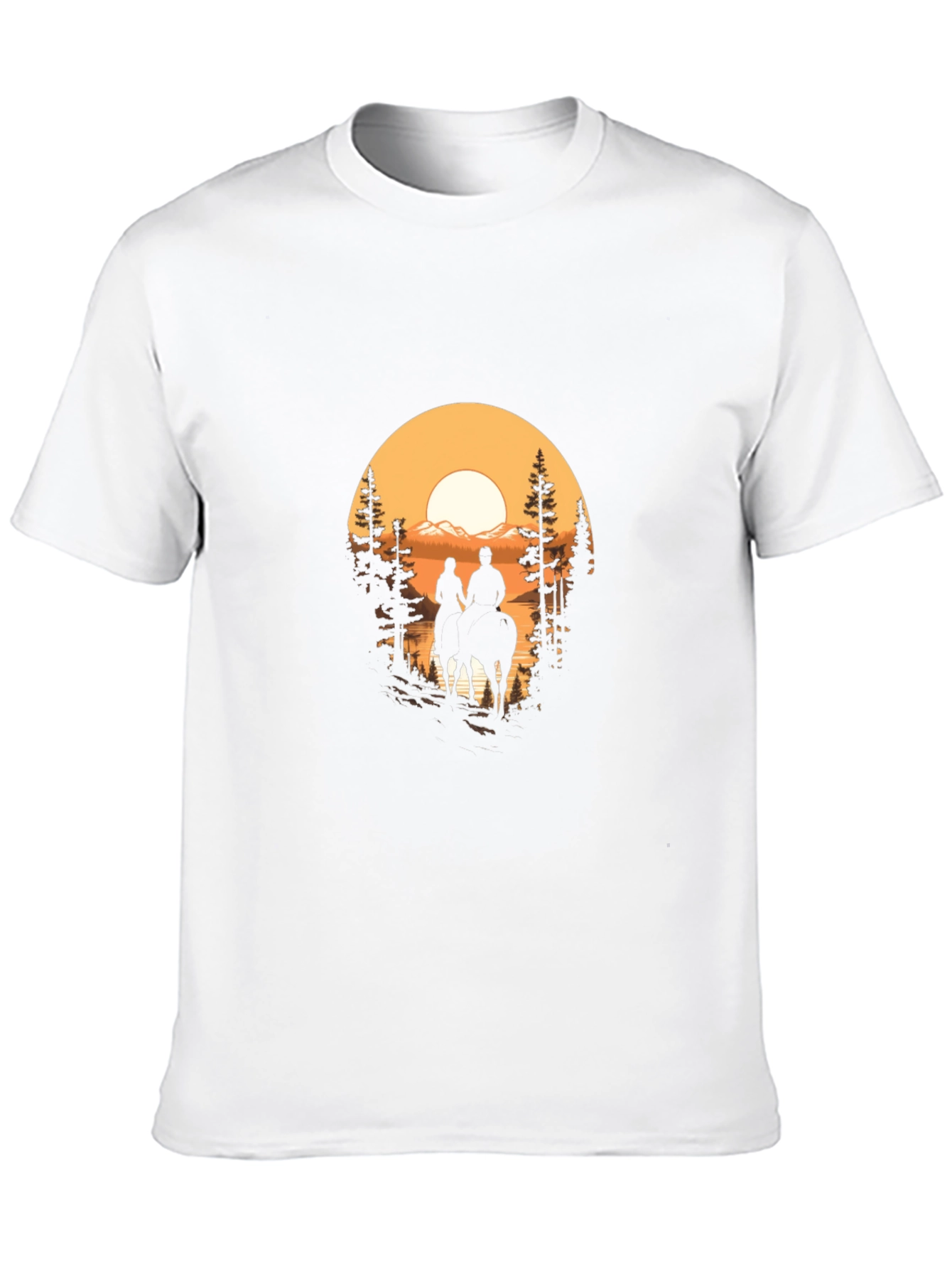 Sunset Ride Graphic T-Shirt