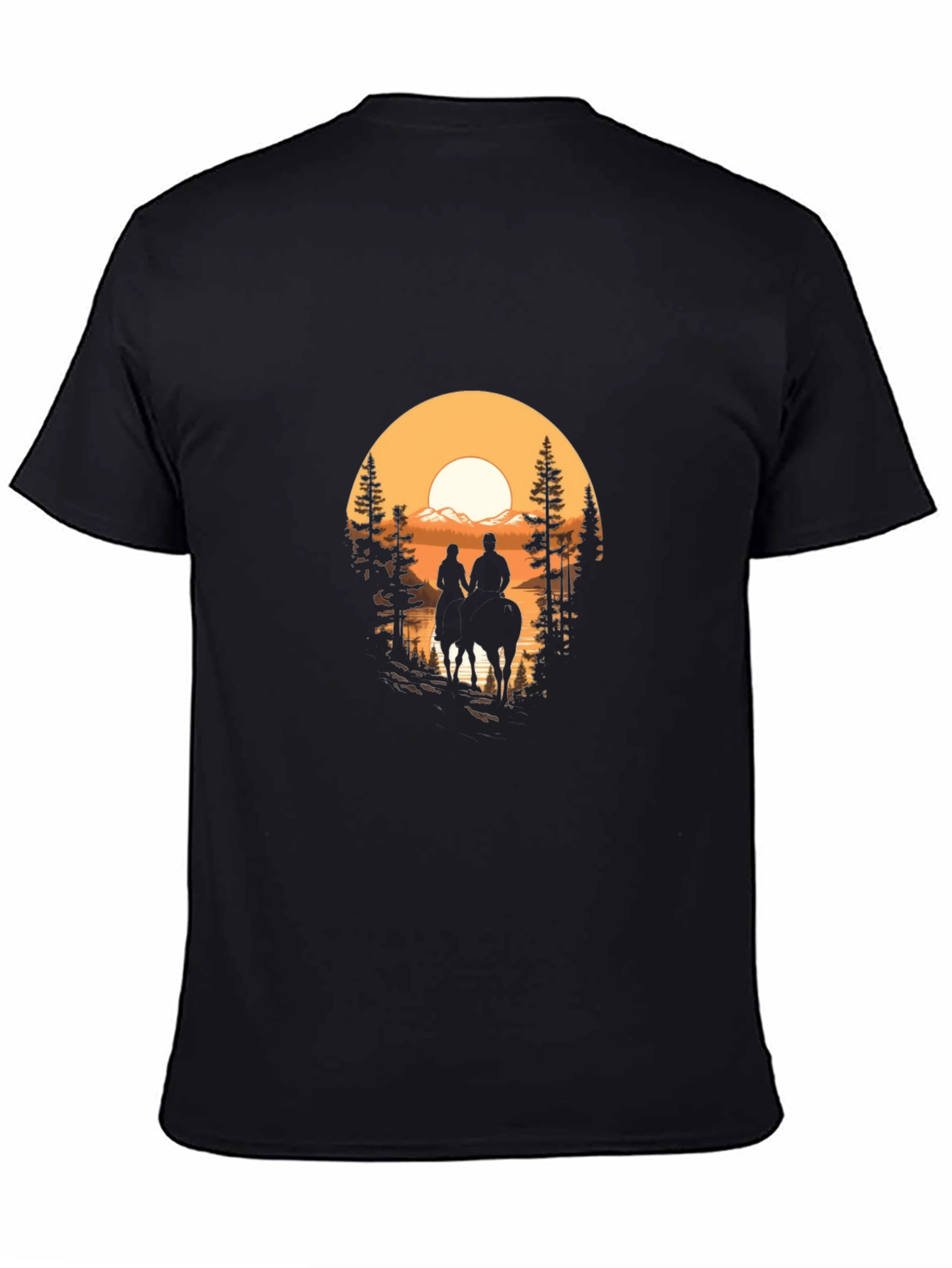 Sunset Ride Graphic T-Shirt