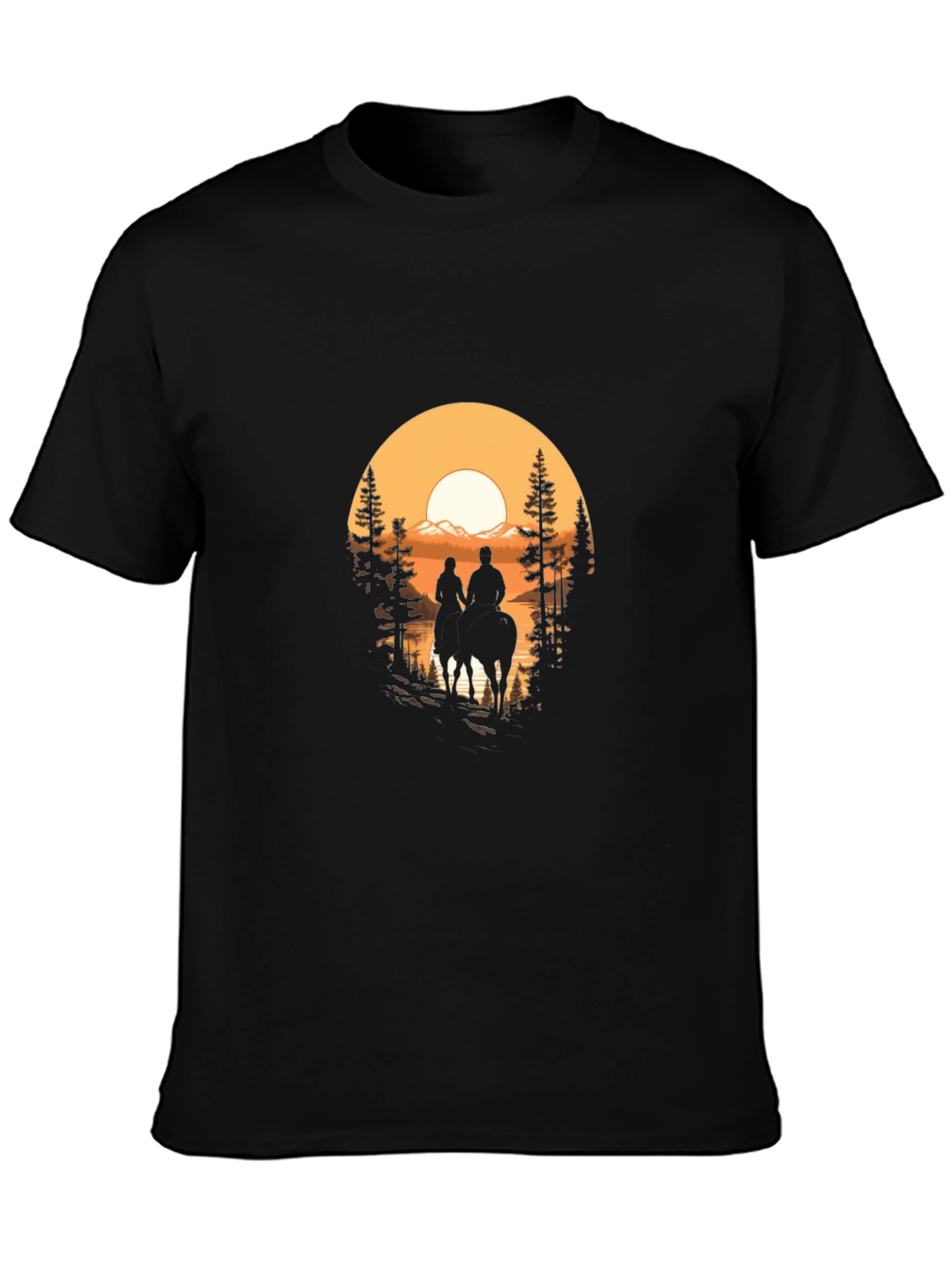 Sunset Ride Graphic T-Shirt