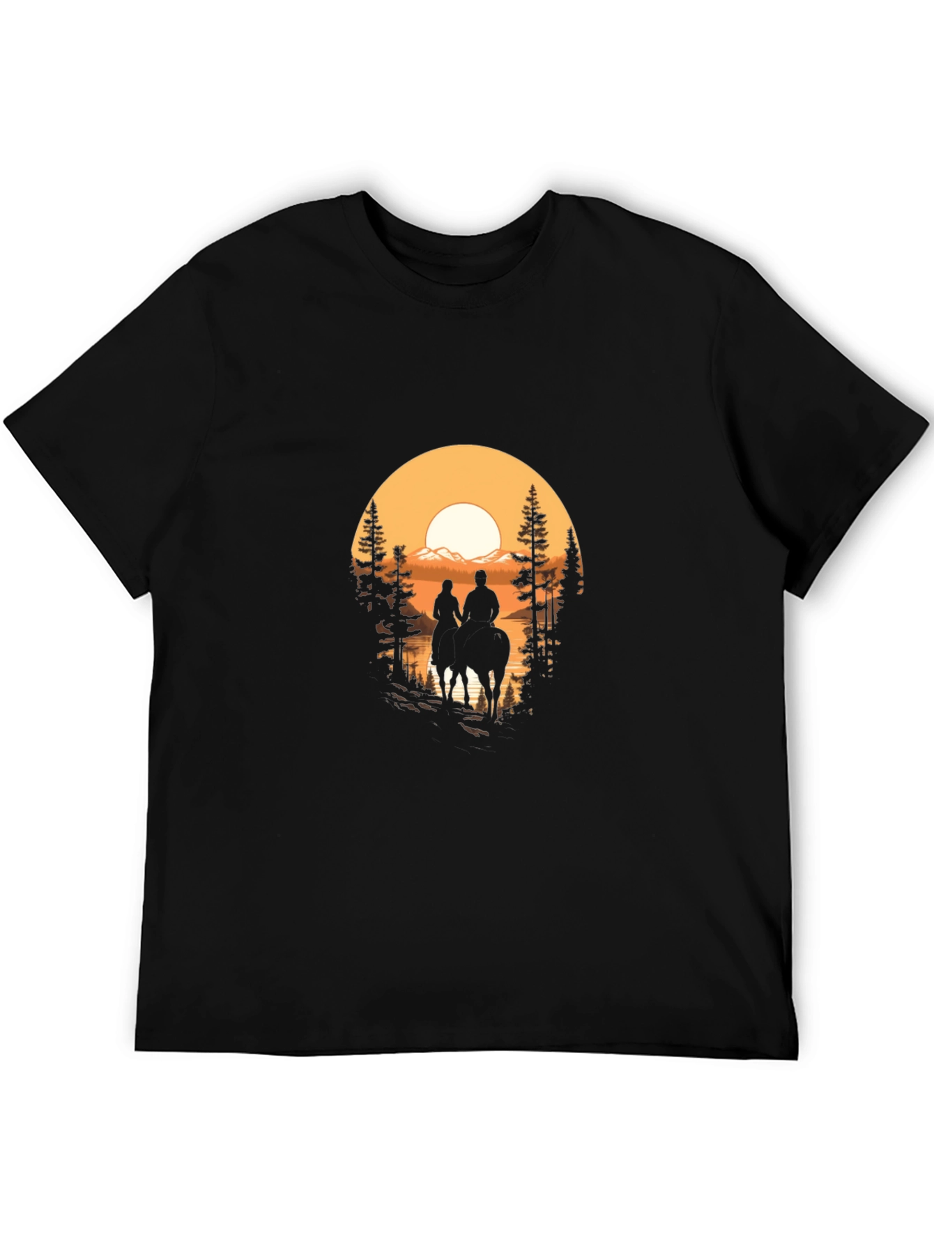 Sunset Ride Graphic T-Shirt