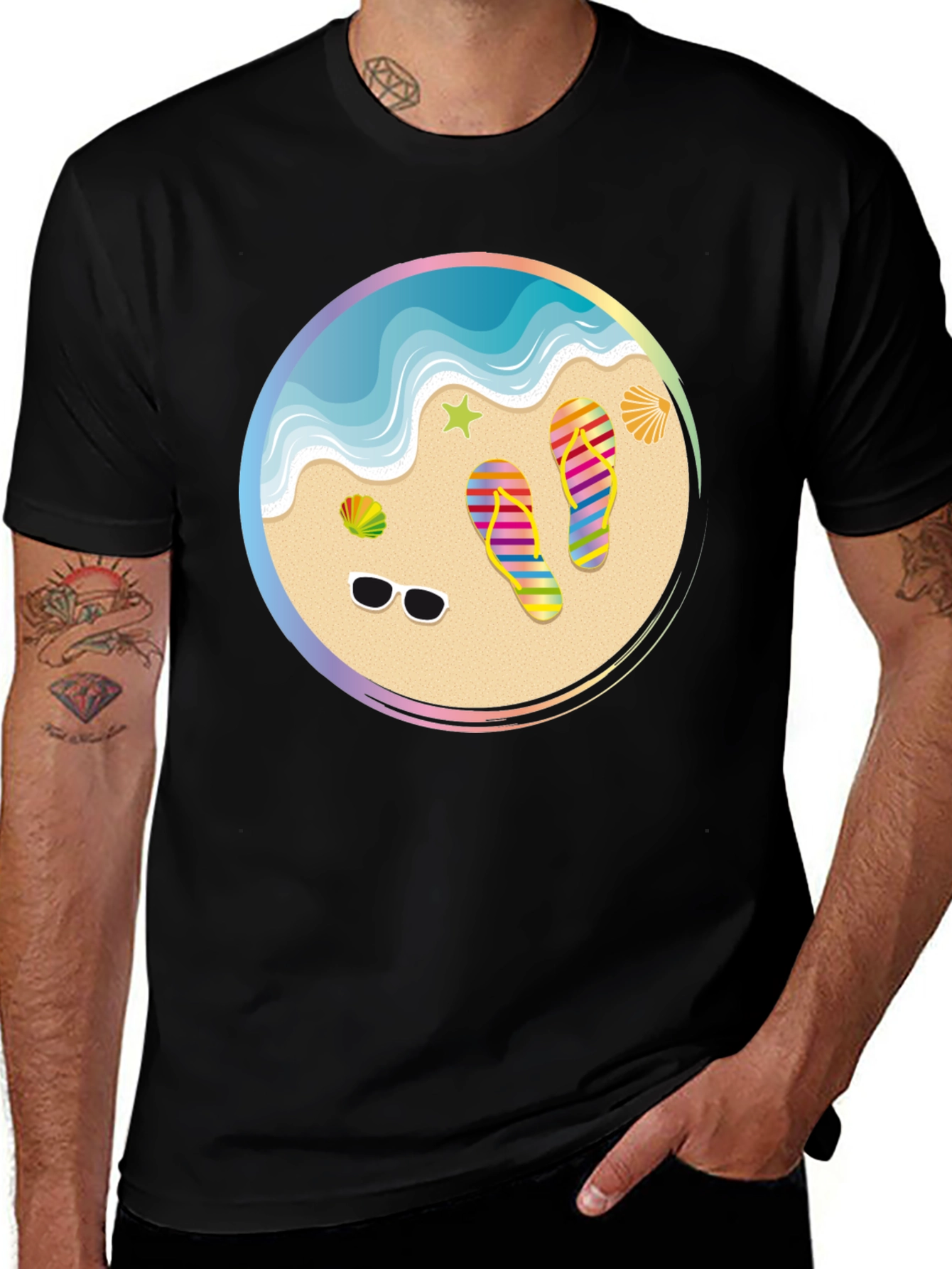Beach Vibes Graphic Tee - Summer Ready!