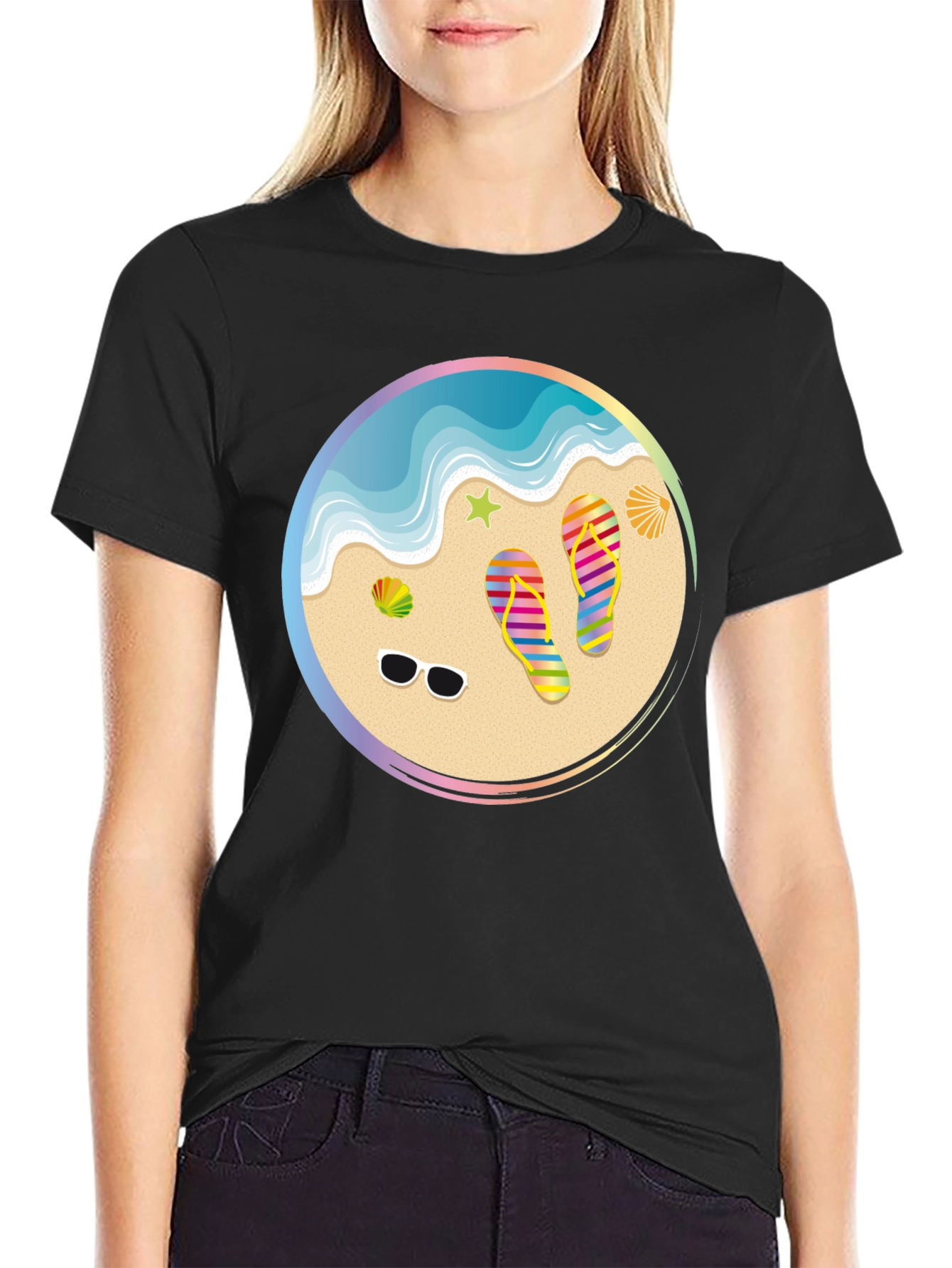 Beach Vibes Graphic Tee - Summer Ready!