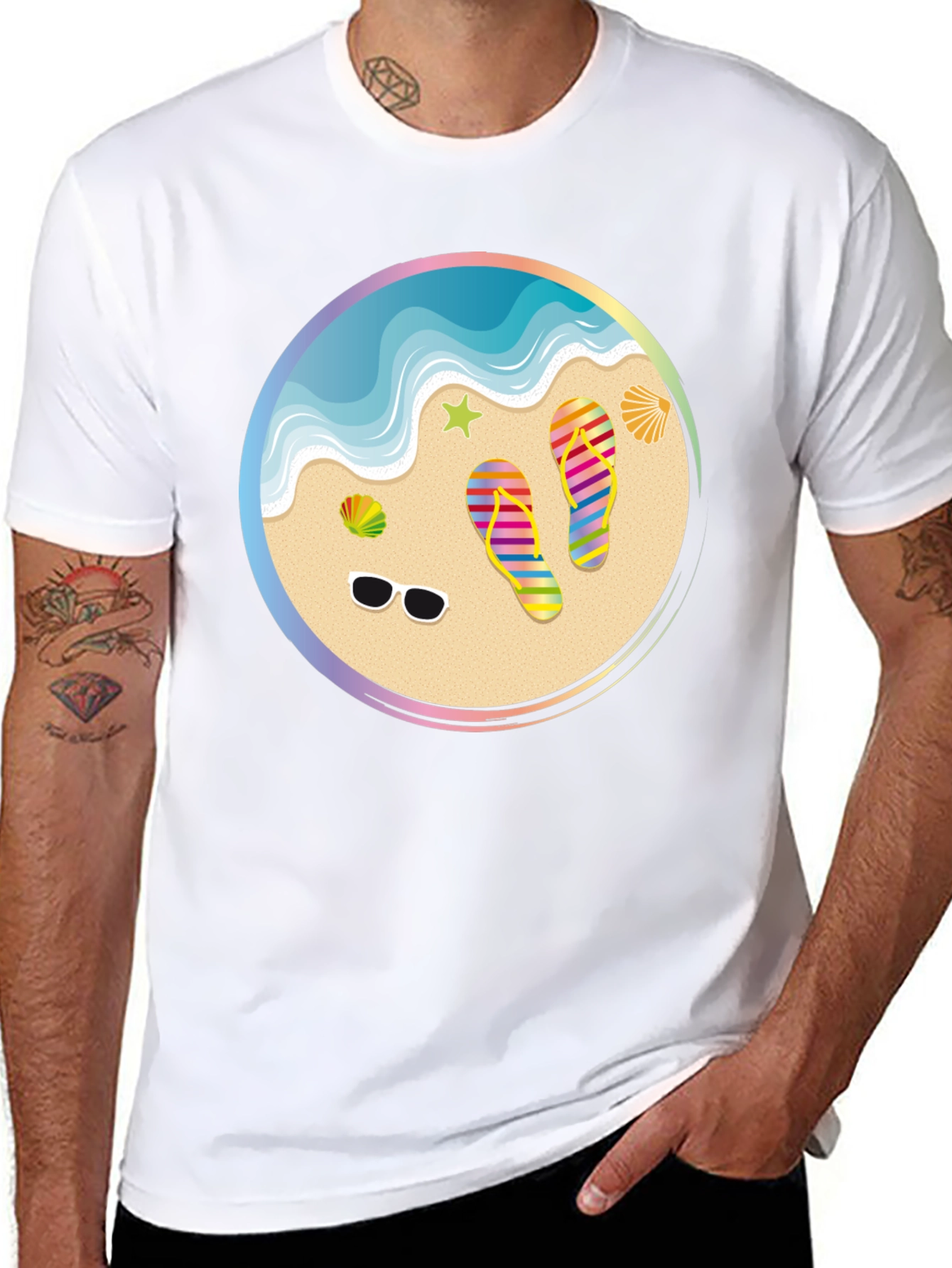 Beach Vibes Graphic Tee - Summer Ready!