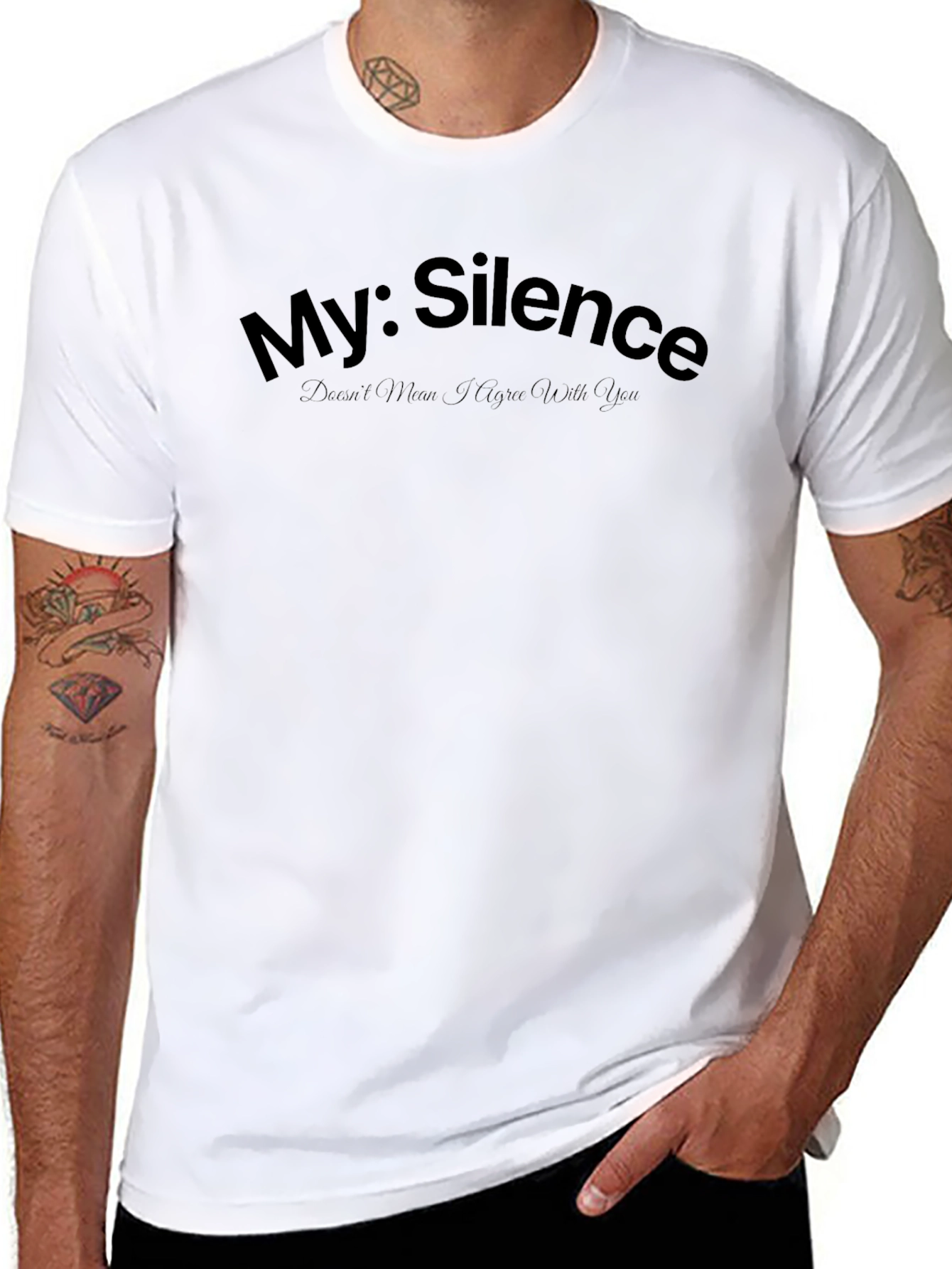 My Silence Funny Graphic T-Shirt