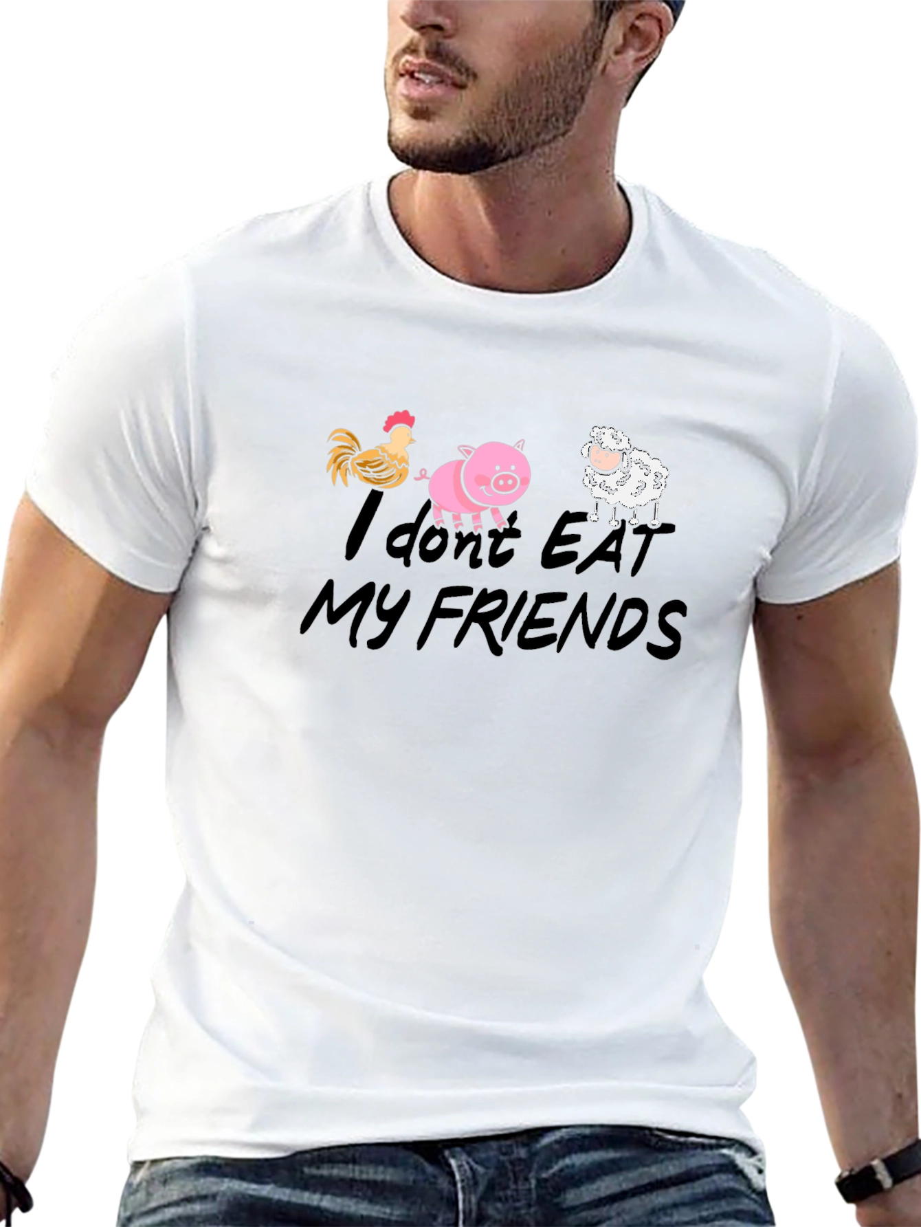 Vegan Animal Friends T-Shirt