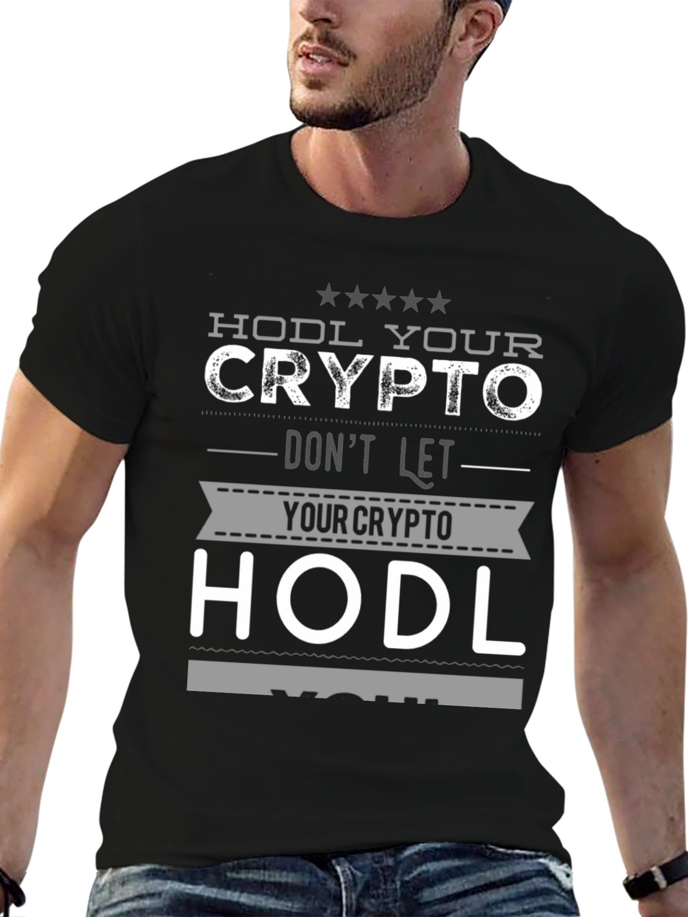 HODL Your Crypto Graphic T-Shirt