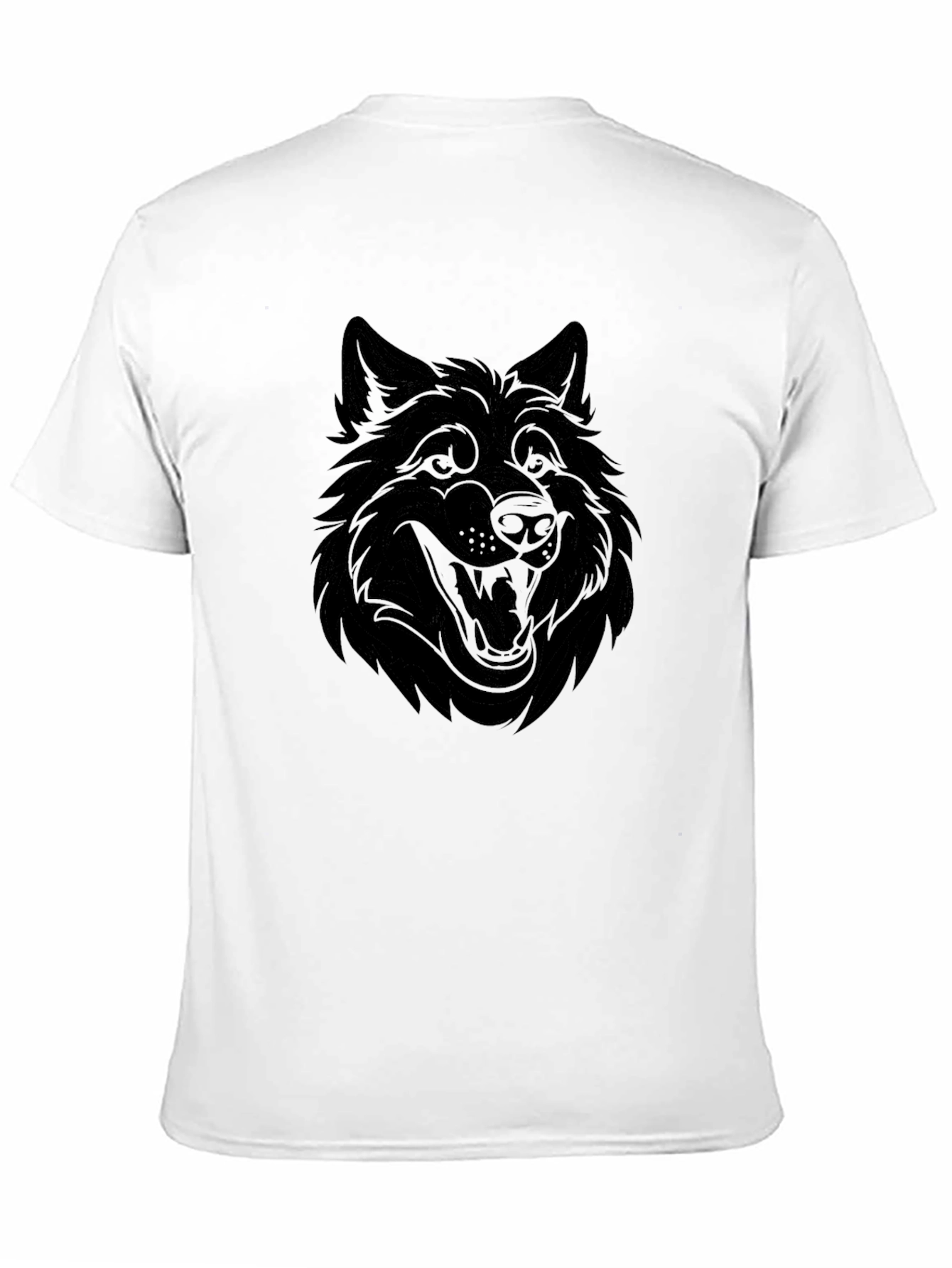 Wolf Graphic Black T-Shirt